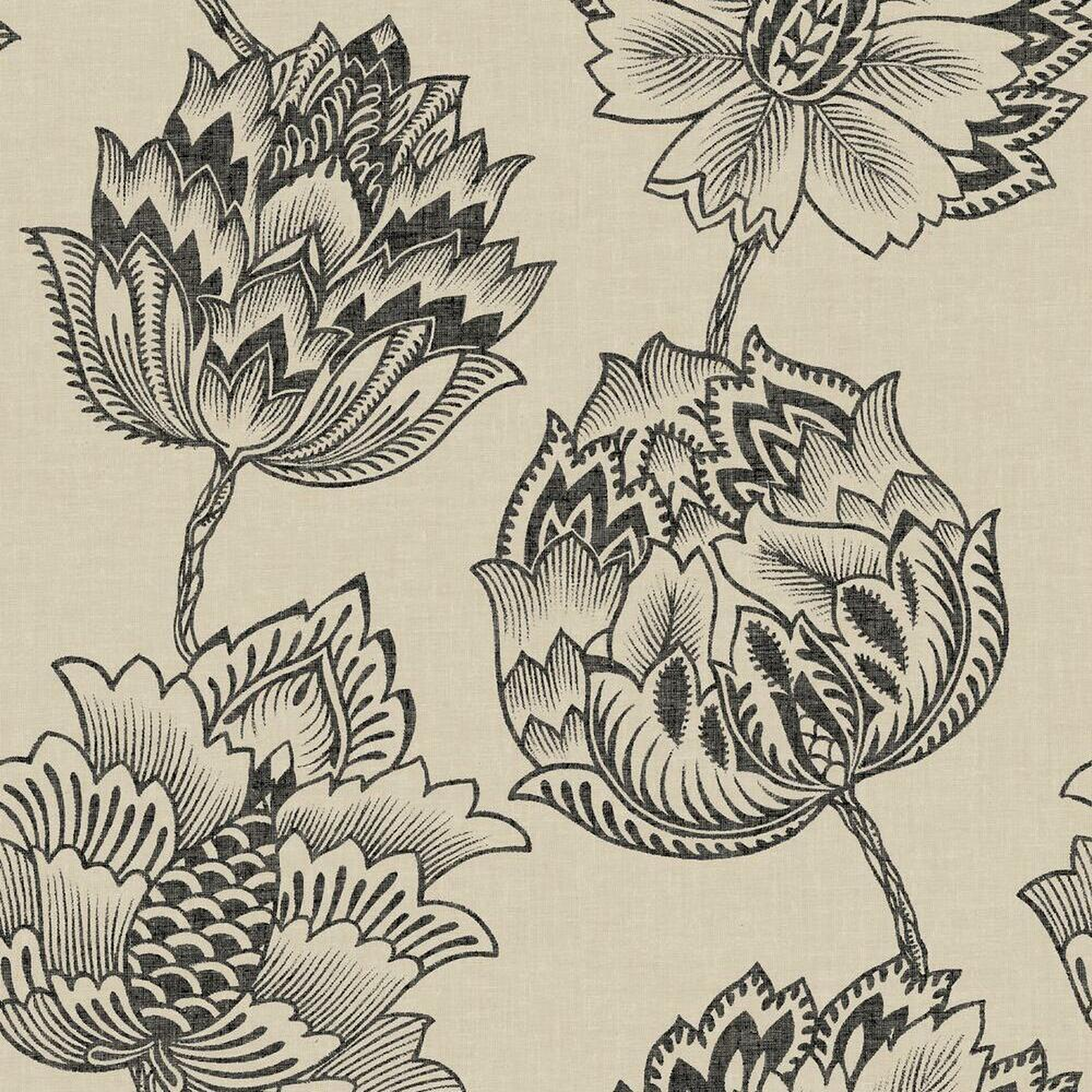 Batik Jacobean Peel and Stick Wallpaper - York Wallcoverings