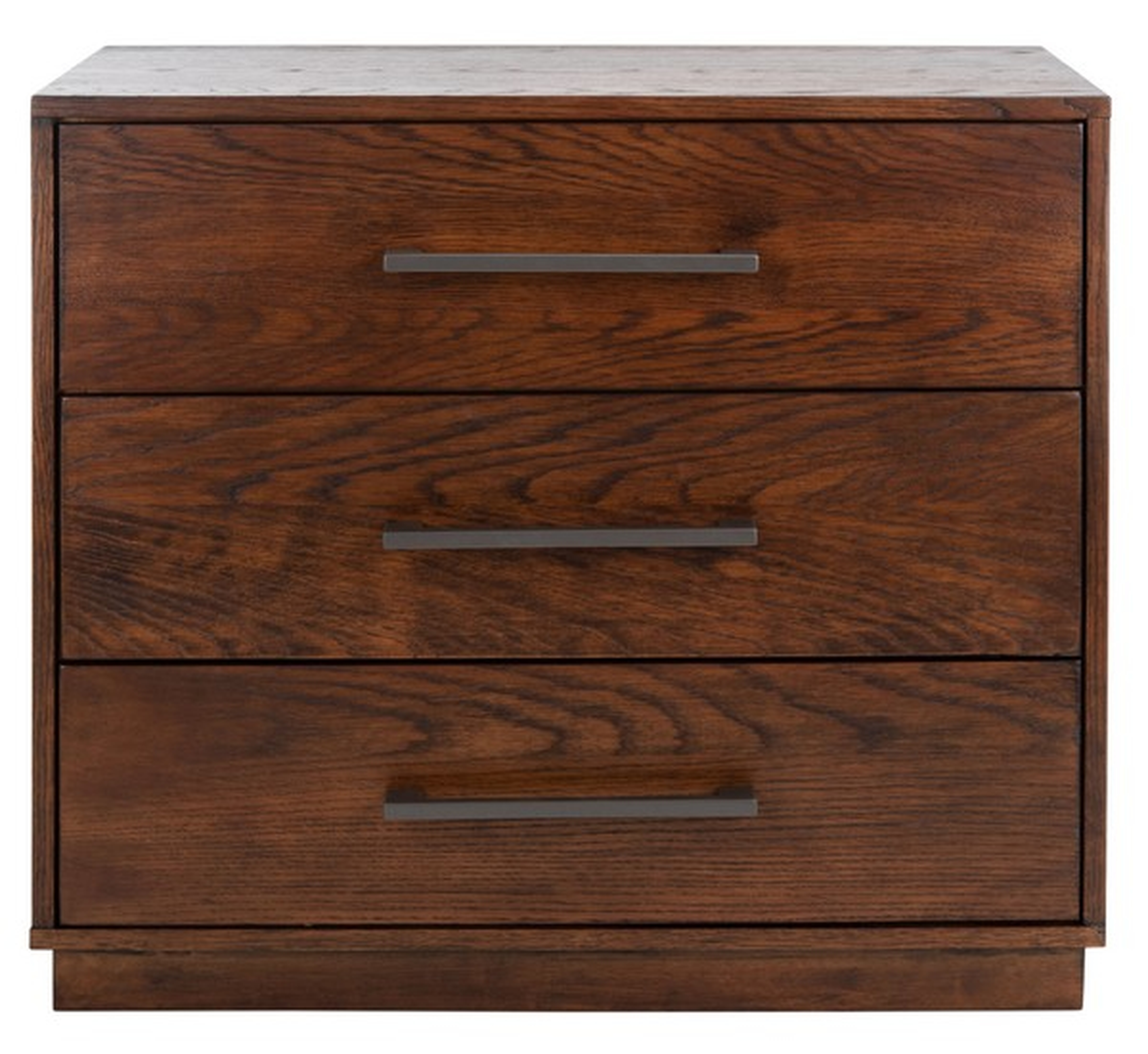 Mallory 3 Drawer Nightstand - Safavieh