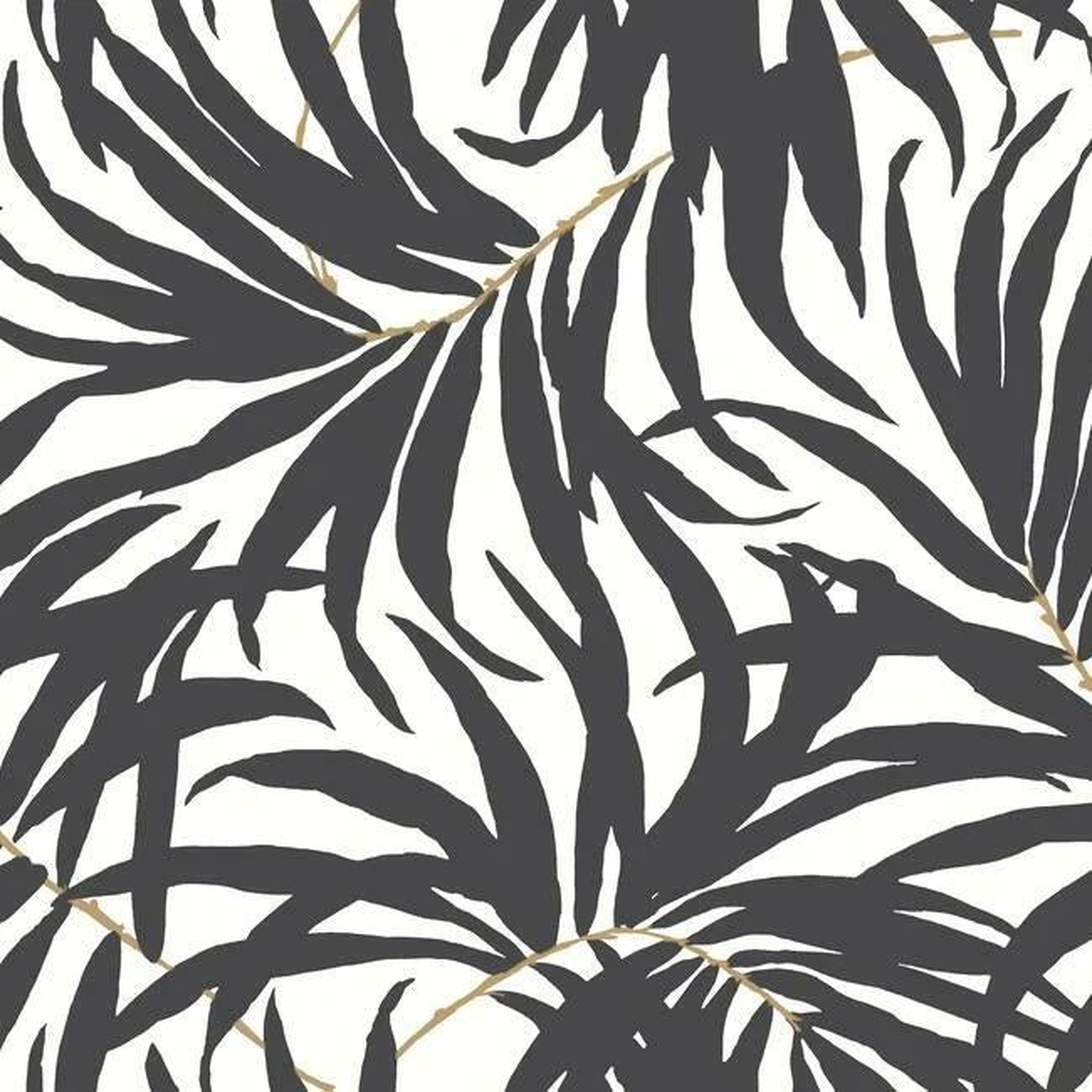 Bali Leaves Premium Peel + Stick Wallpaper - York Wallcoverings