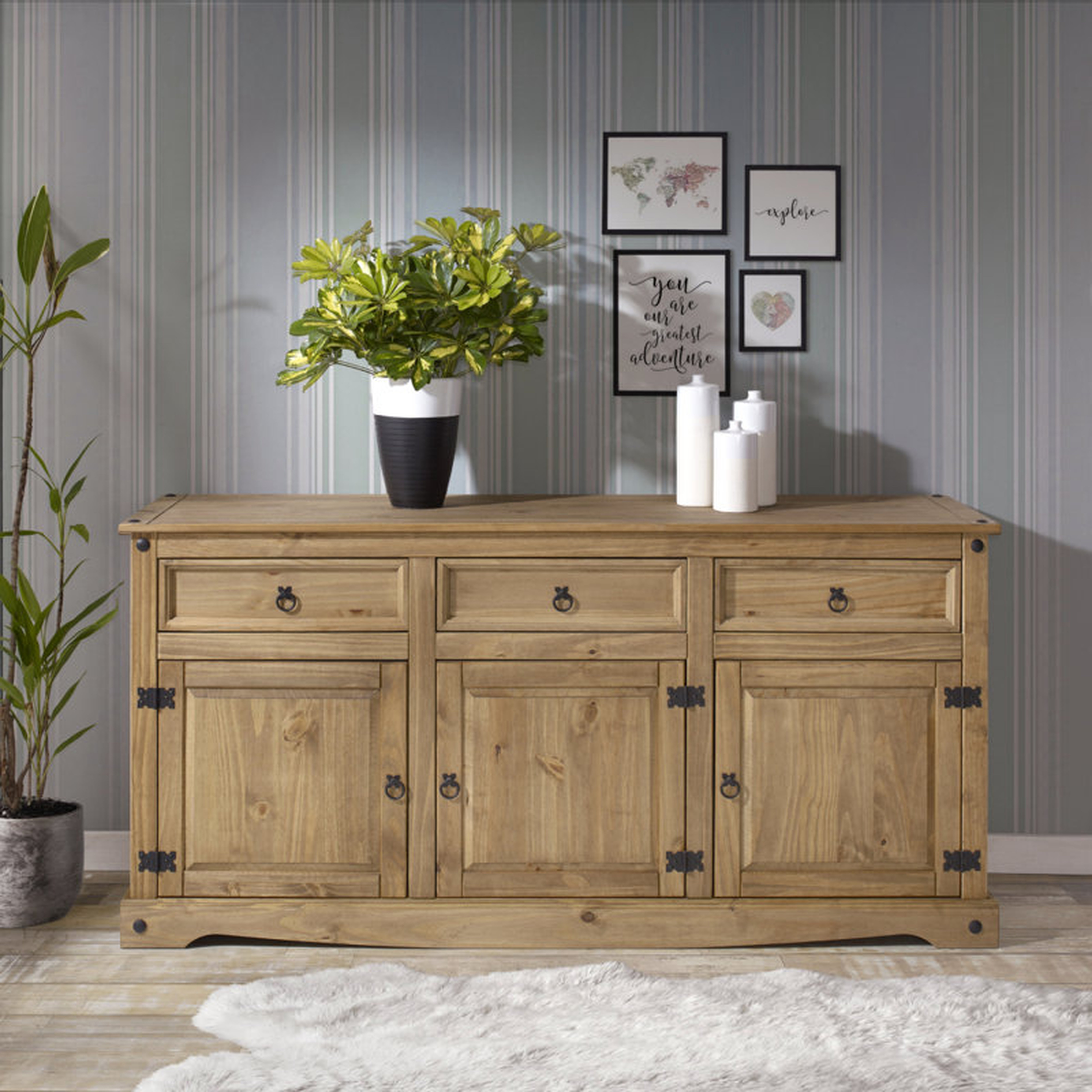 Kaylin 65.91'' Wide 3 Drawer - Wayfair