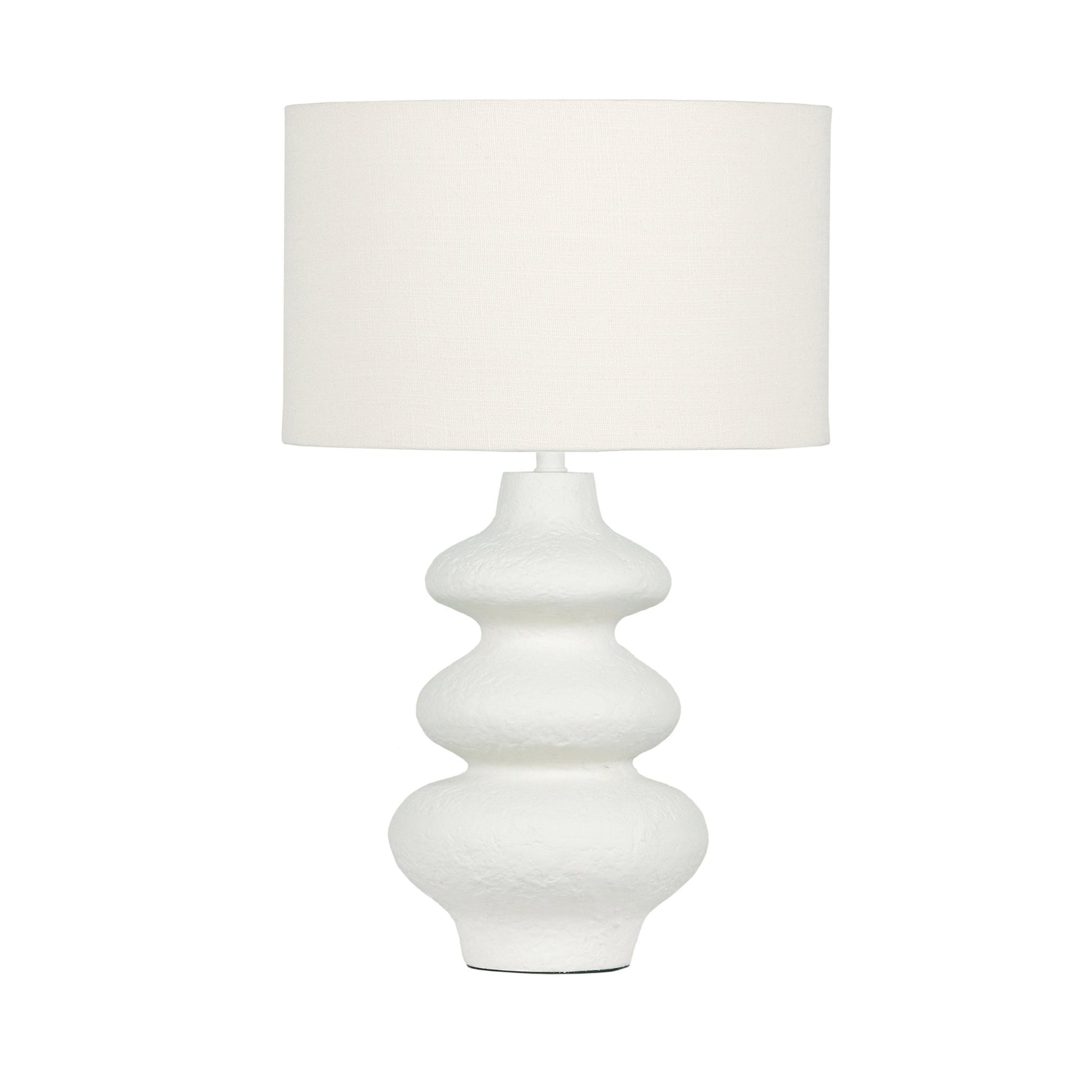 Riviera Textured Table Lamp - TOV FURNITURE