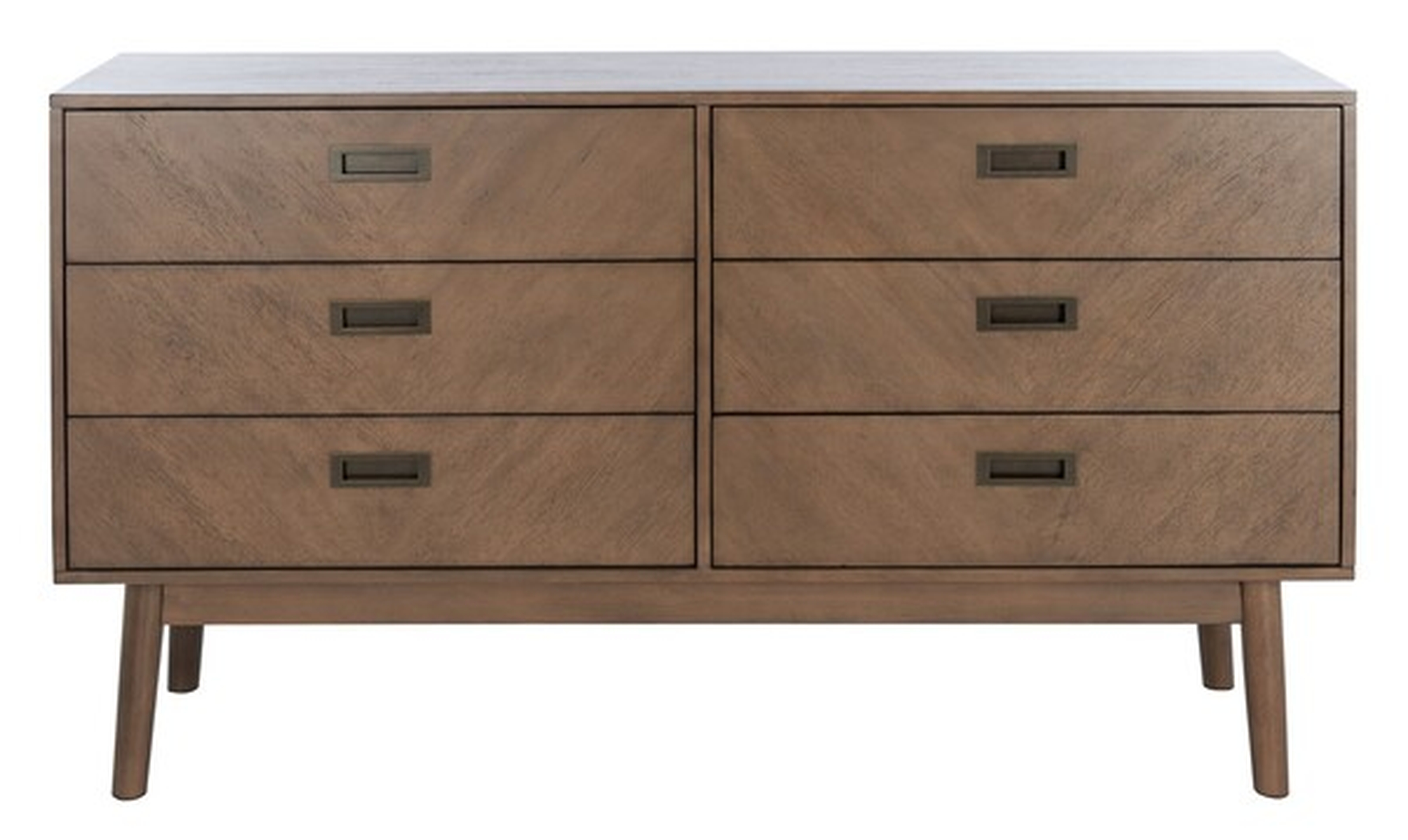Donald 6 Drawer Dresser - Safavieh