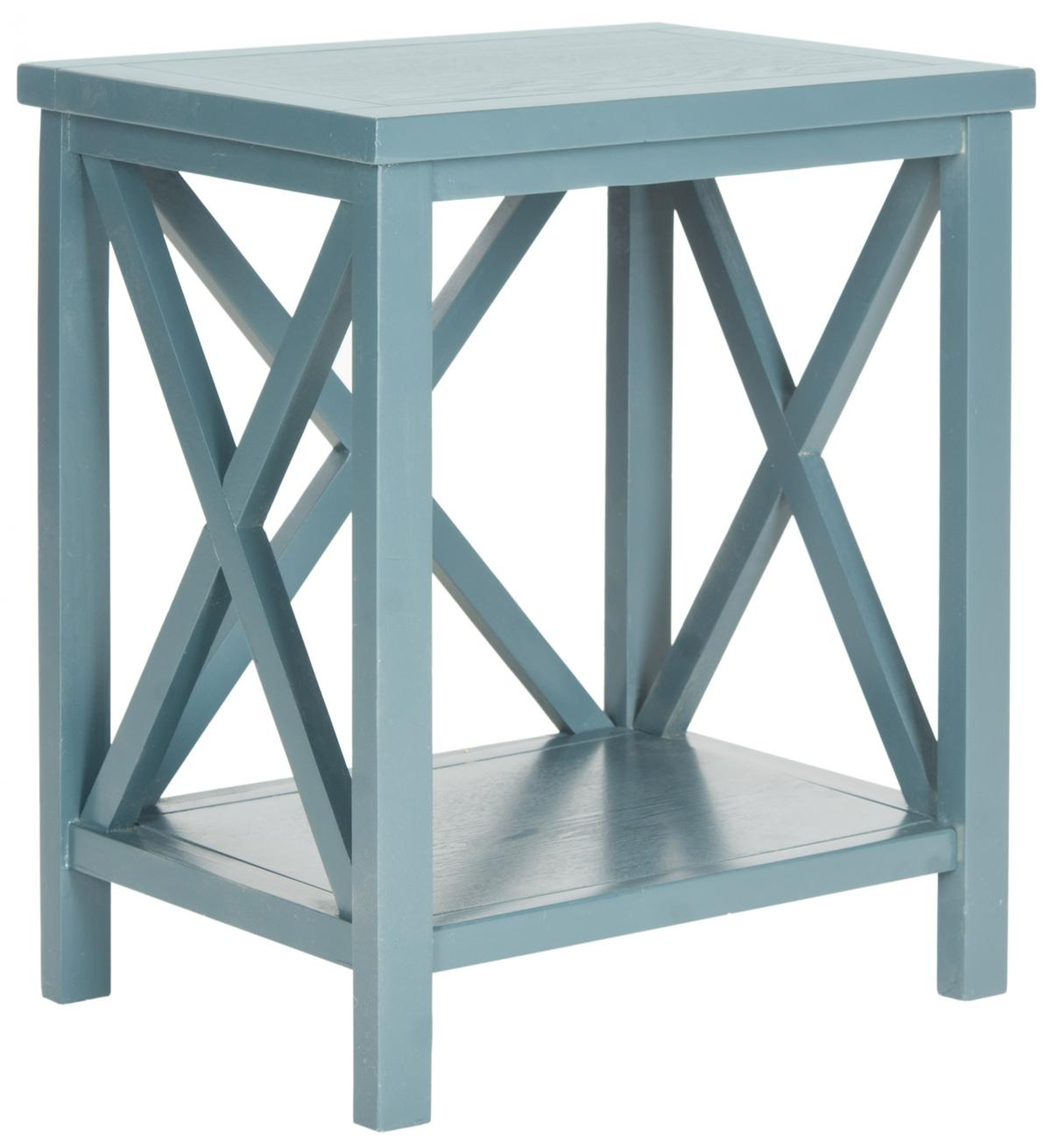CANDENCE CROSS BACK END TABLE - Safavieh