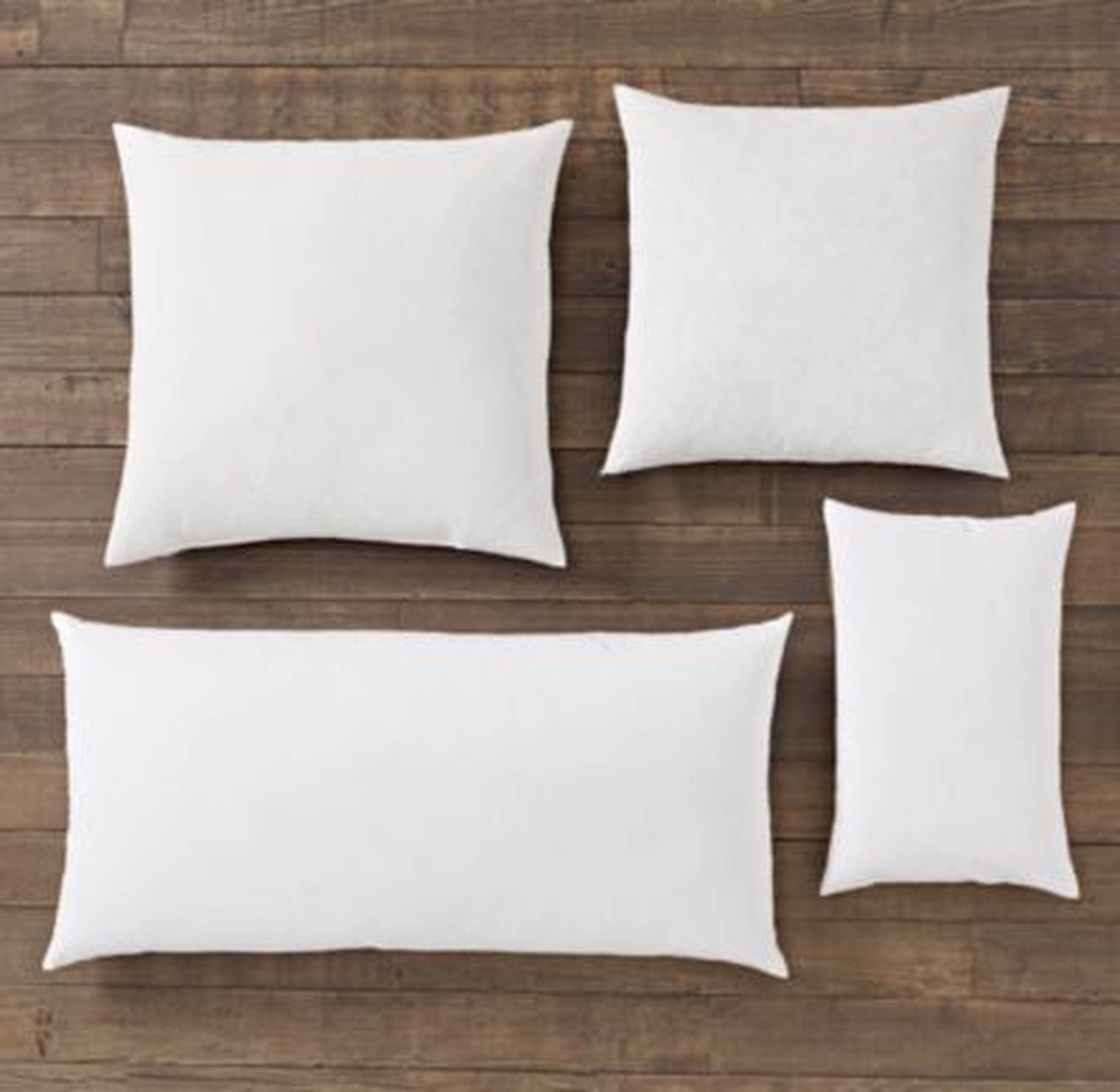 Premium Down Pillow Inserts - 22" sq. - RH