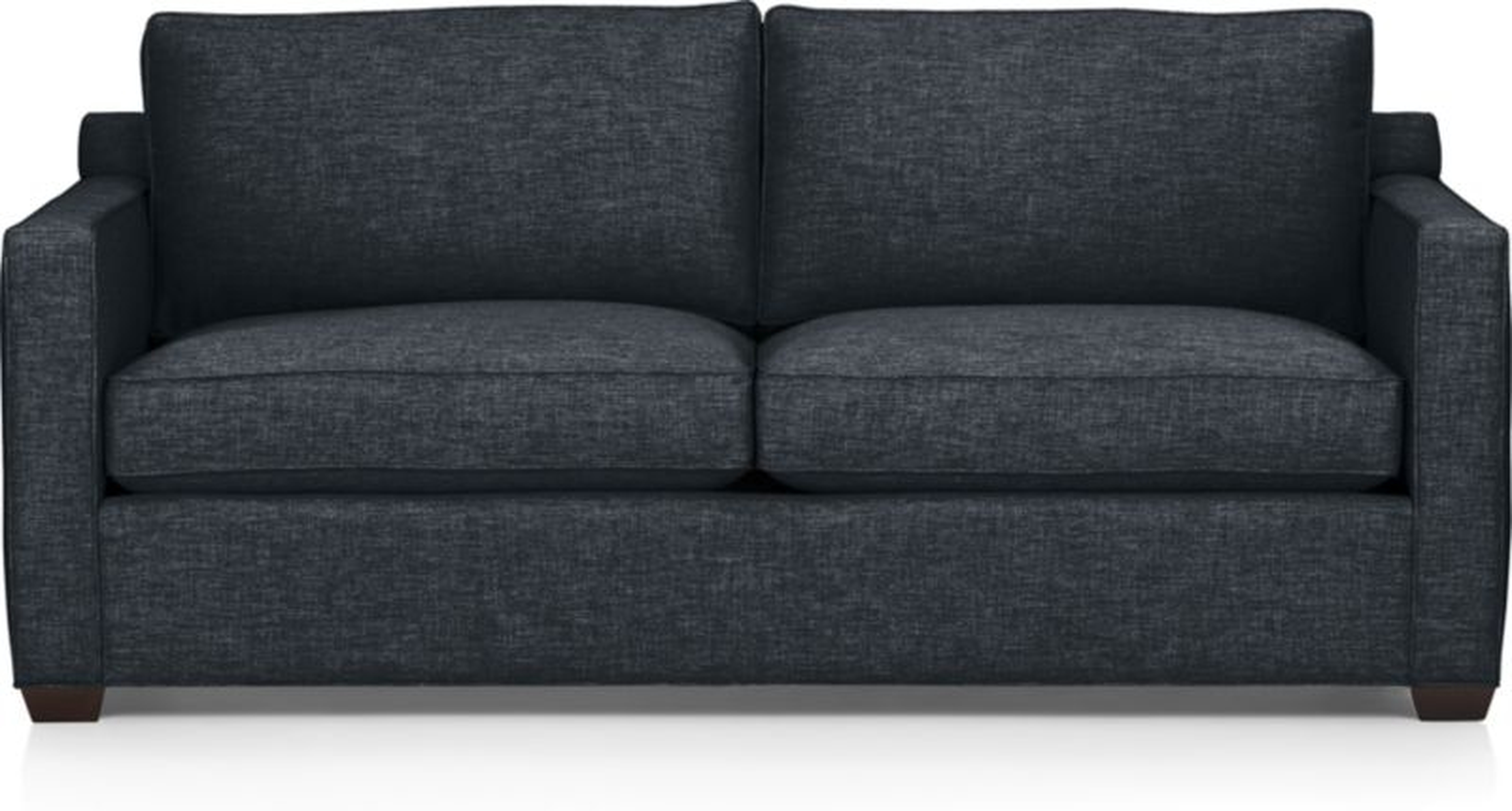 Davis Queen Sleeper Sofa - Navy - Crate and Barrel