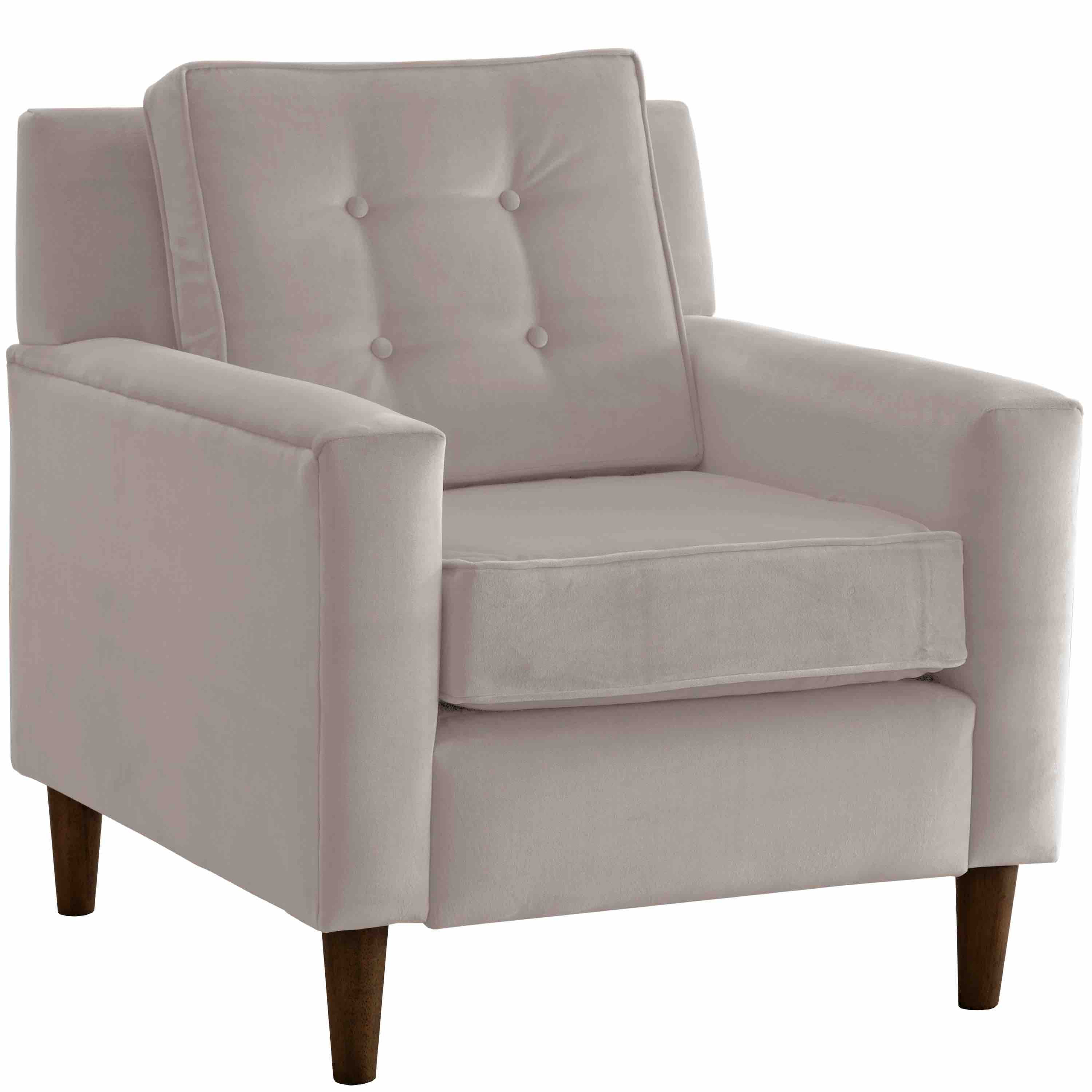 Arm Chair in Premier Platinum - Third & Vine