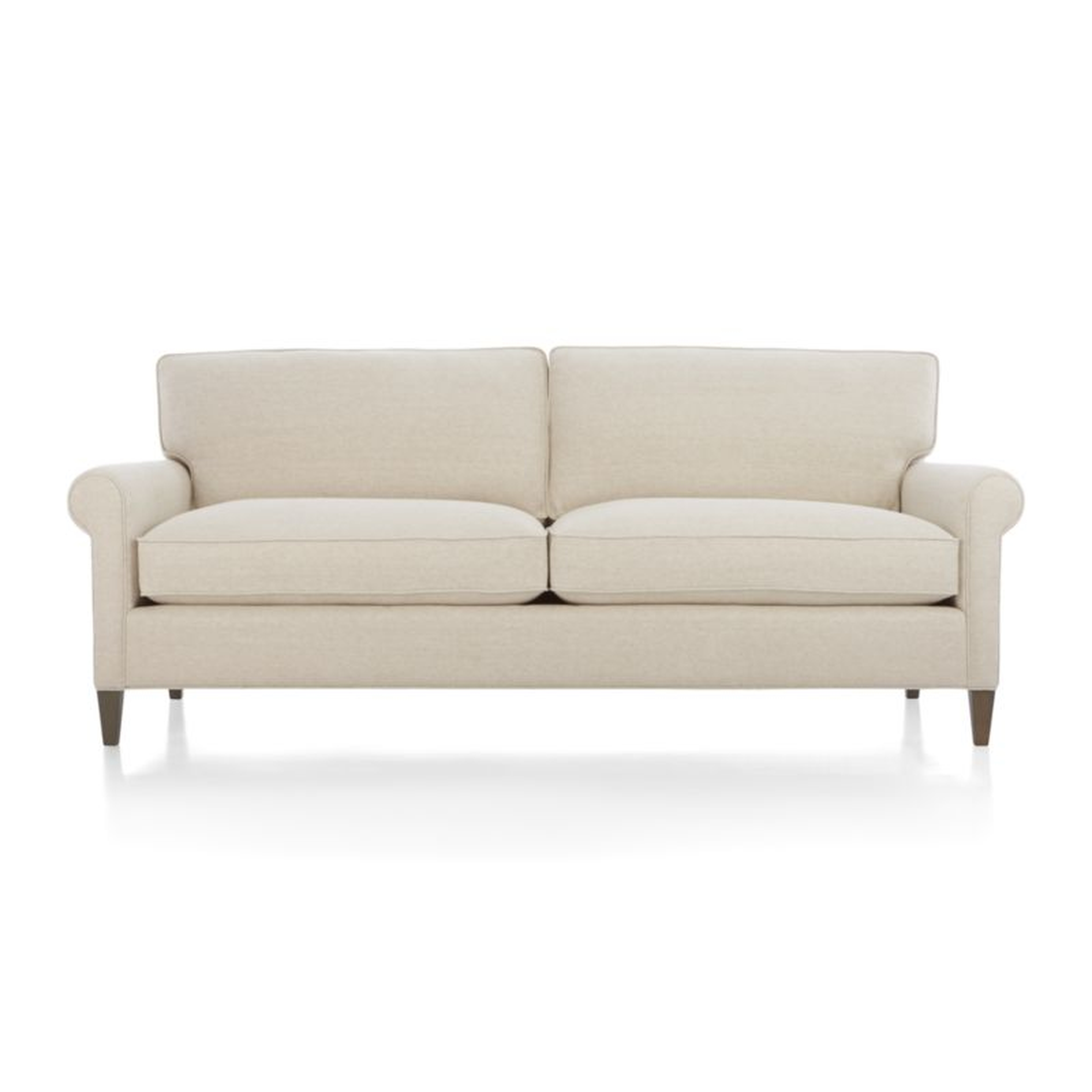 Montclair Apartment Sofa - Natural - Crate and Barrel