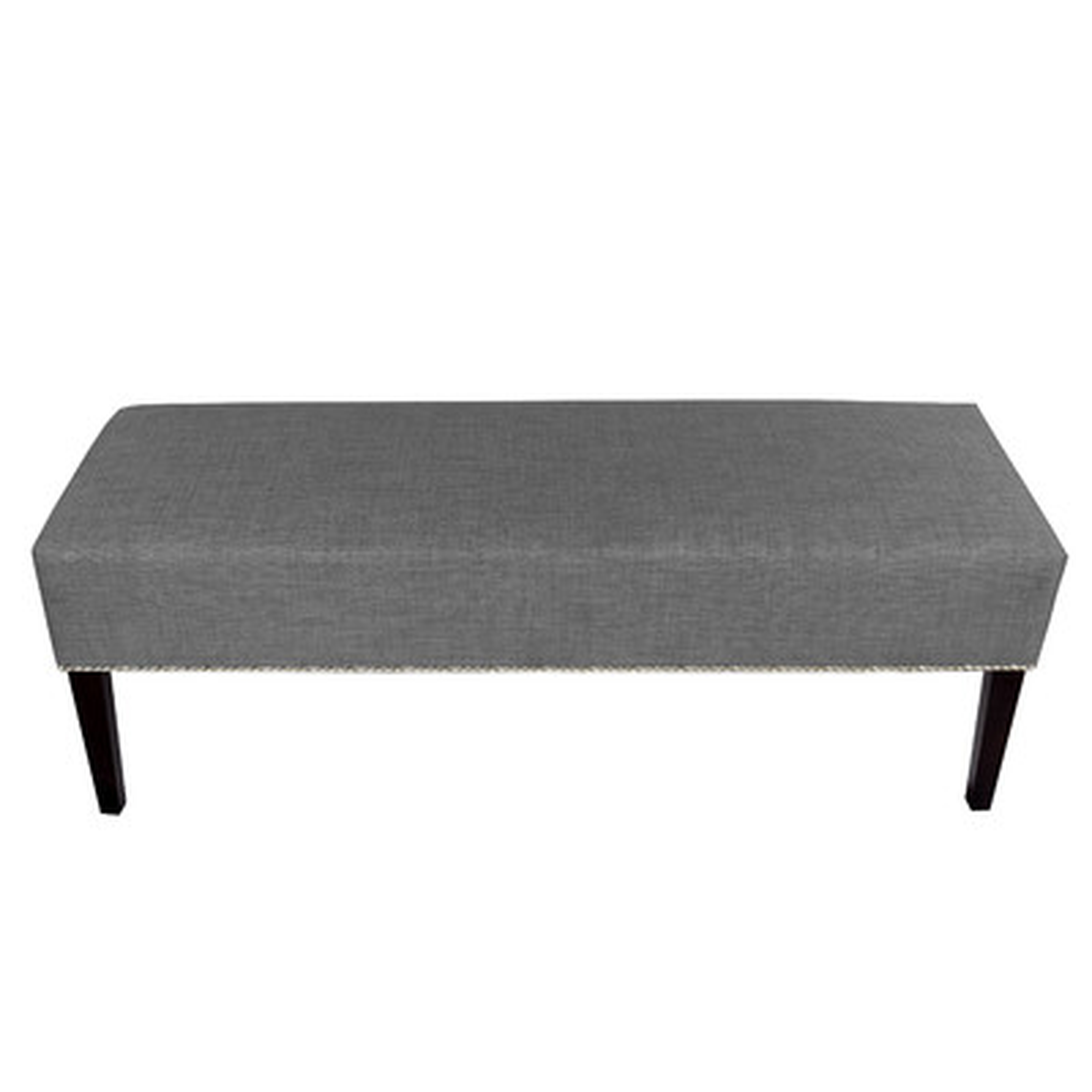 Roxanne Upholstered Bench - Dark Gray - Wayfair