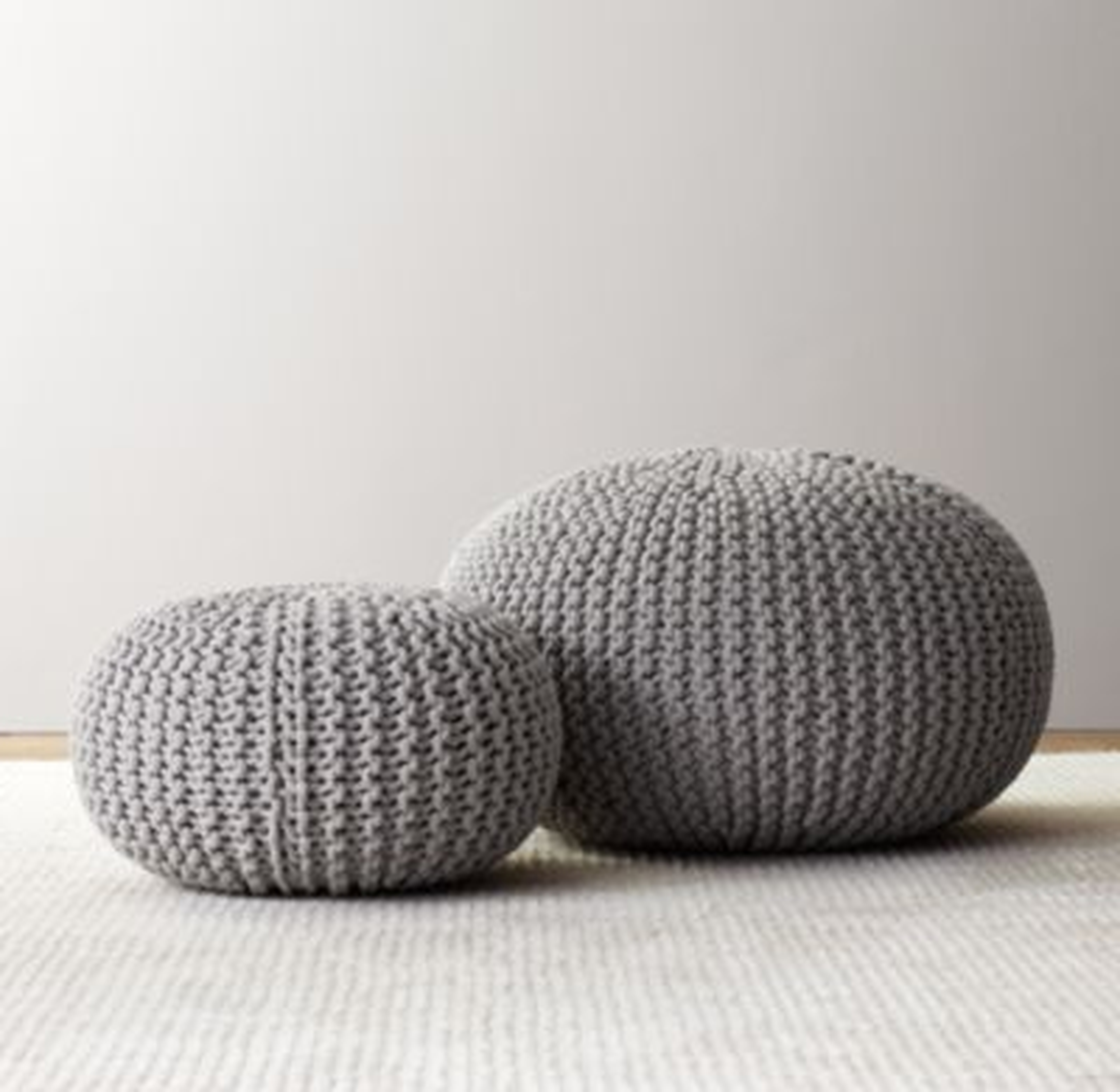 knit cotton pouf - RH Baby & Child