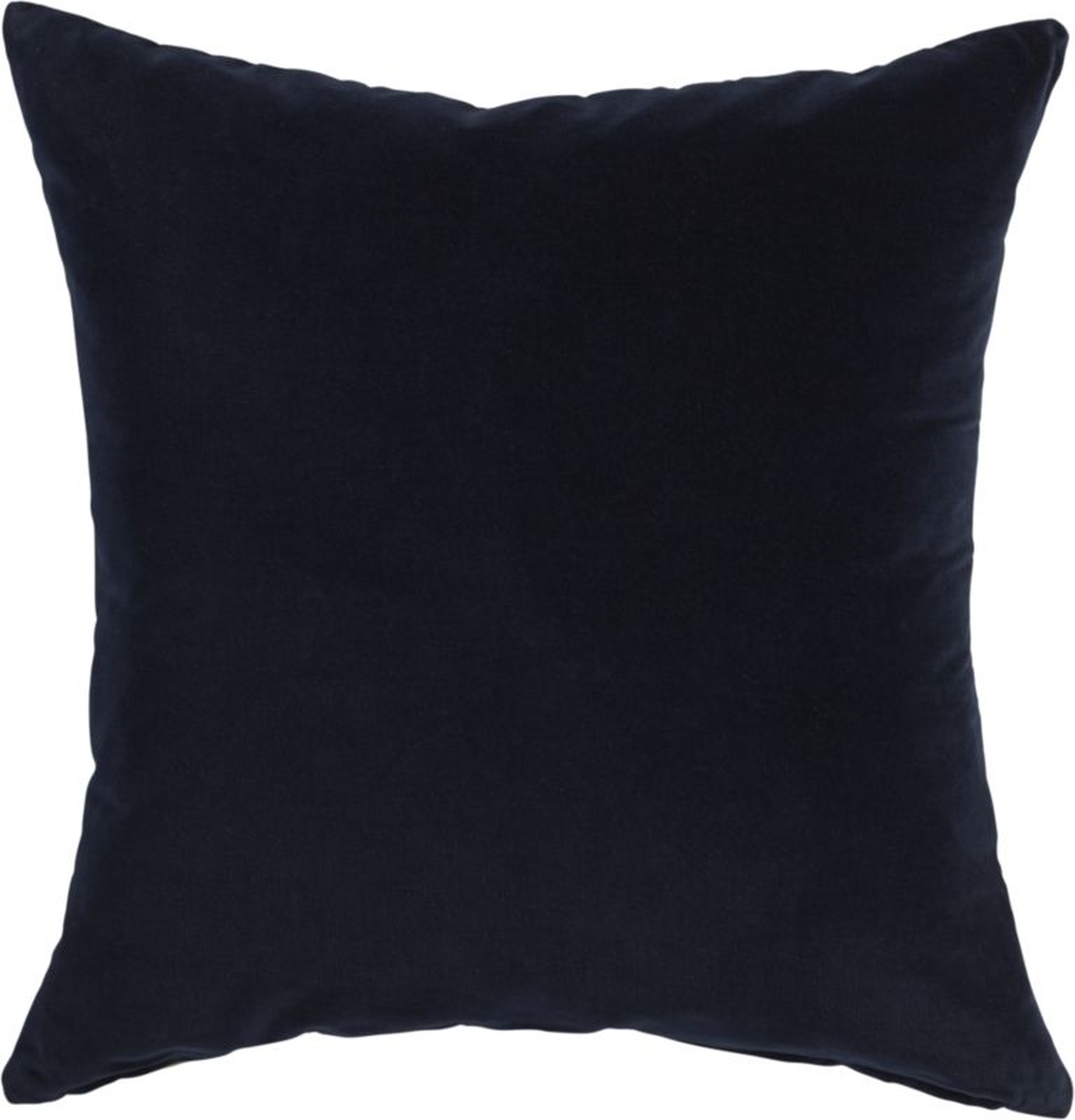 leisure pillow with down-alternative insert - CB2