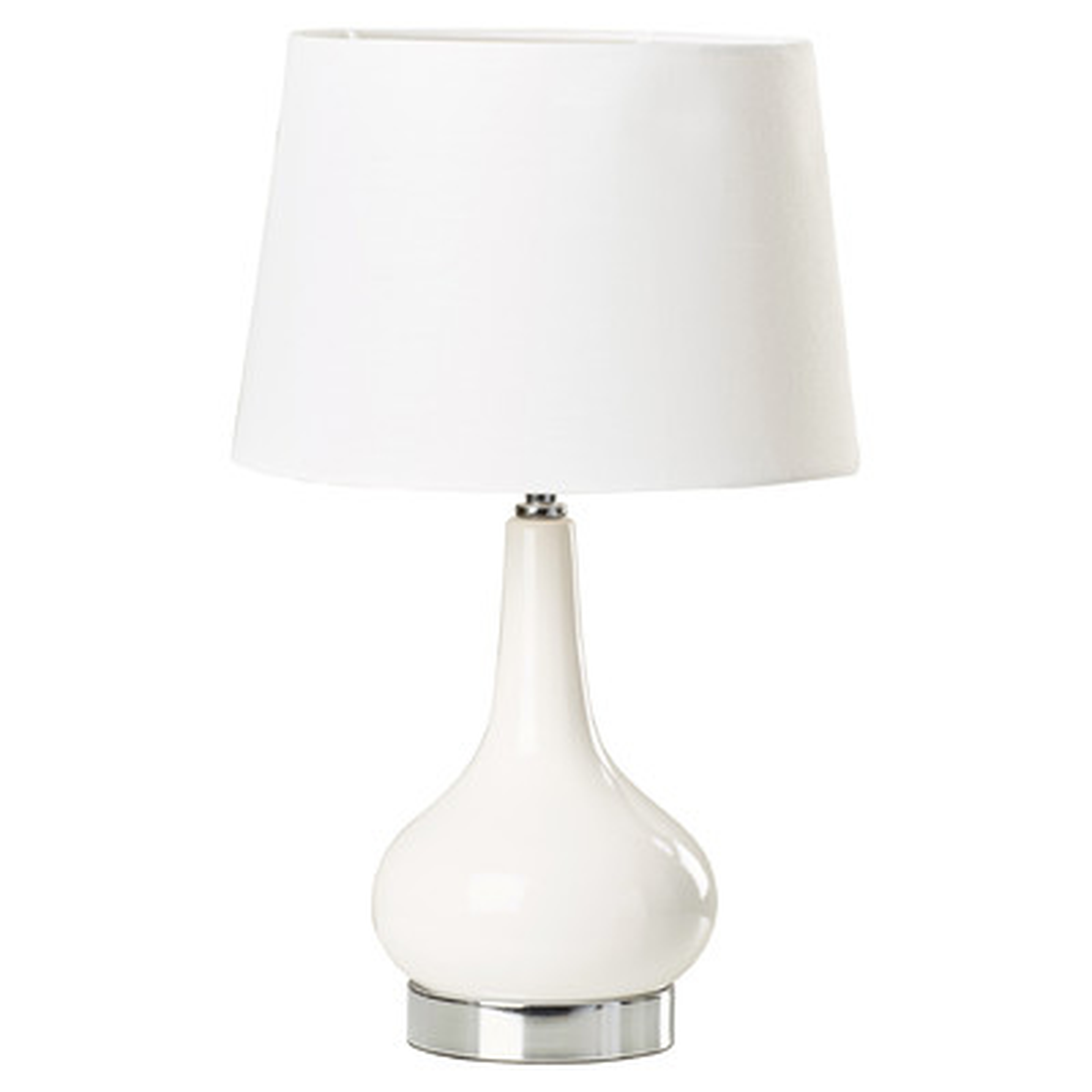 Table Lamp with Drum Shade - 18"-Halogen, - Wayfair