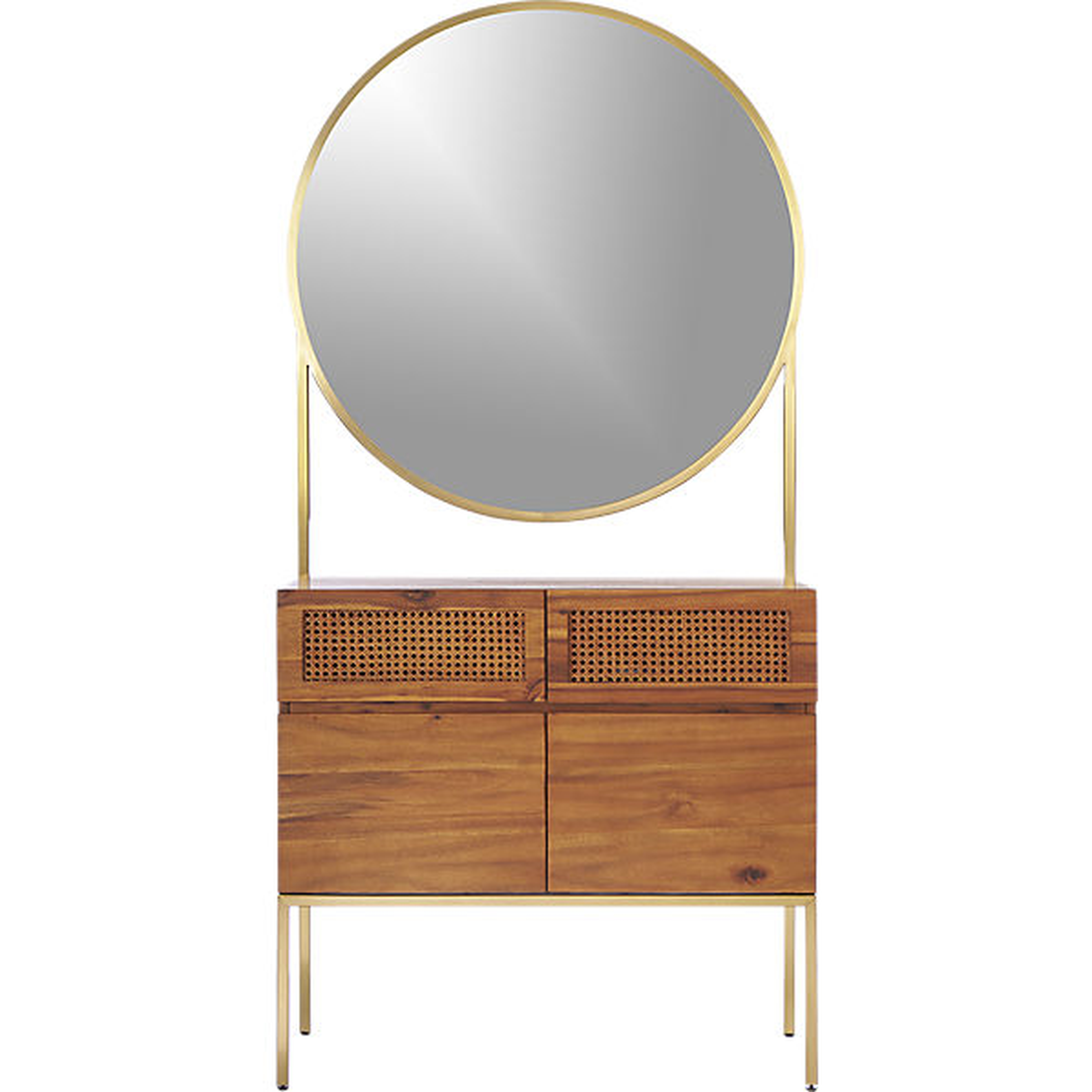 Memento mirror cabinet - CB2
