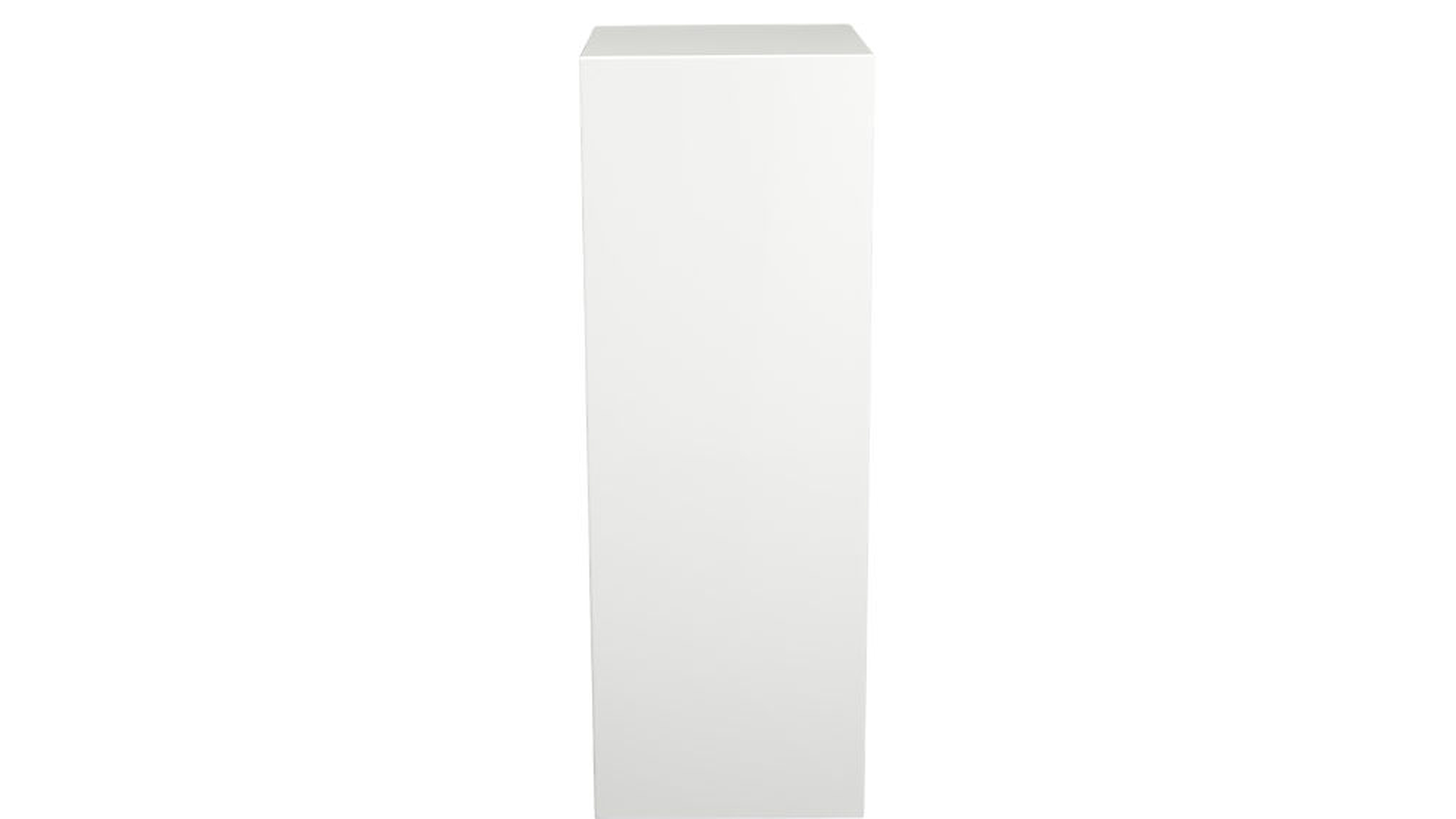 City slicker pedestal table - Tall - CB2