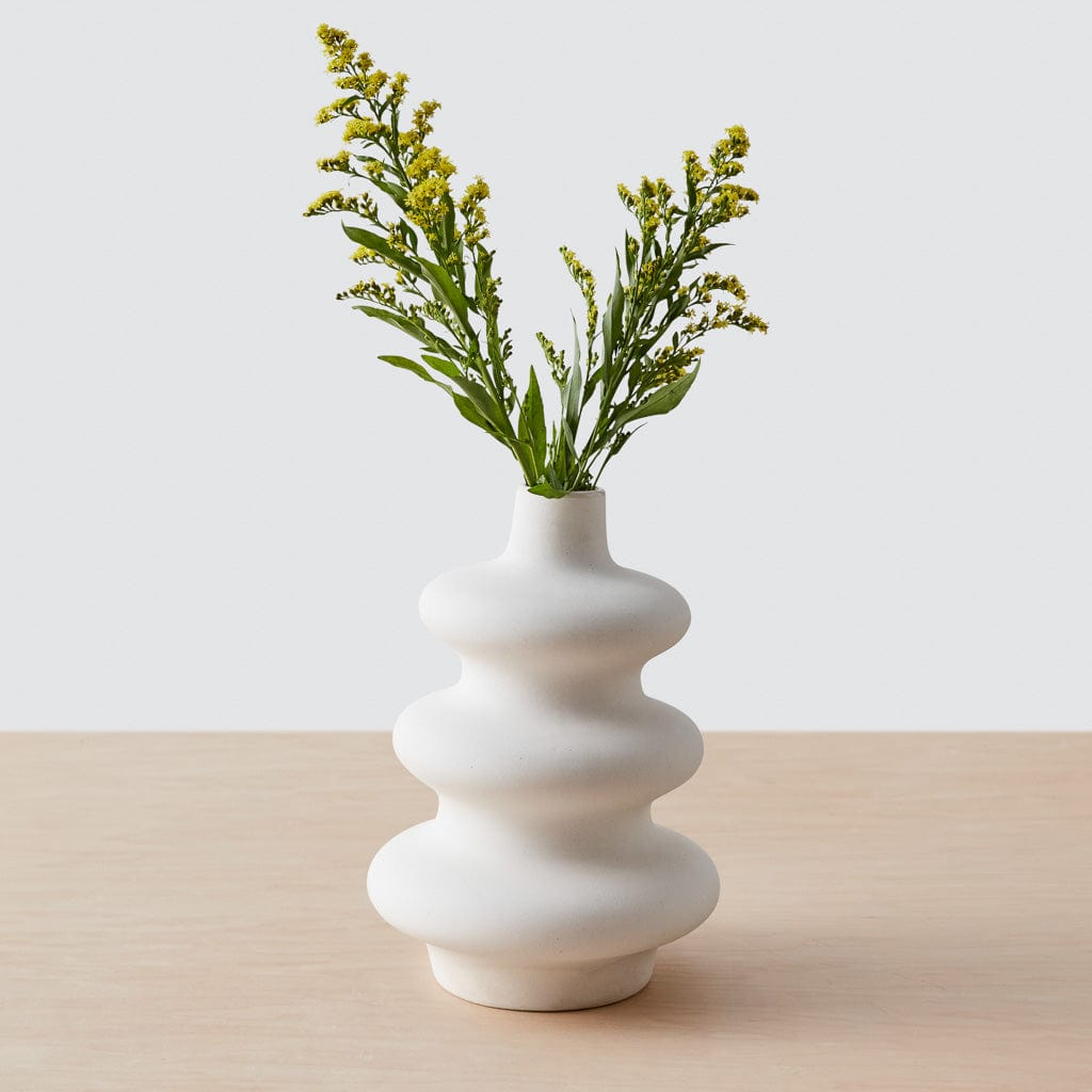 The Citizenry Binita Vase | White - The Citizenry