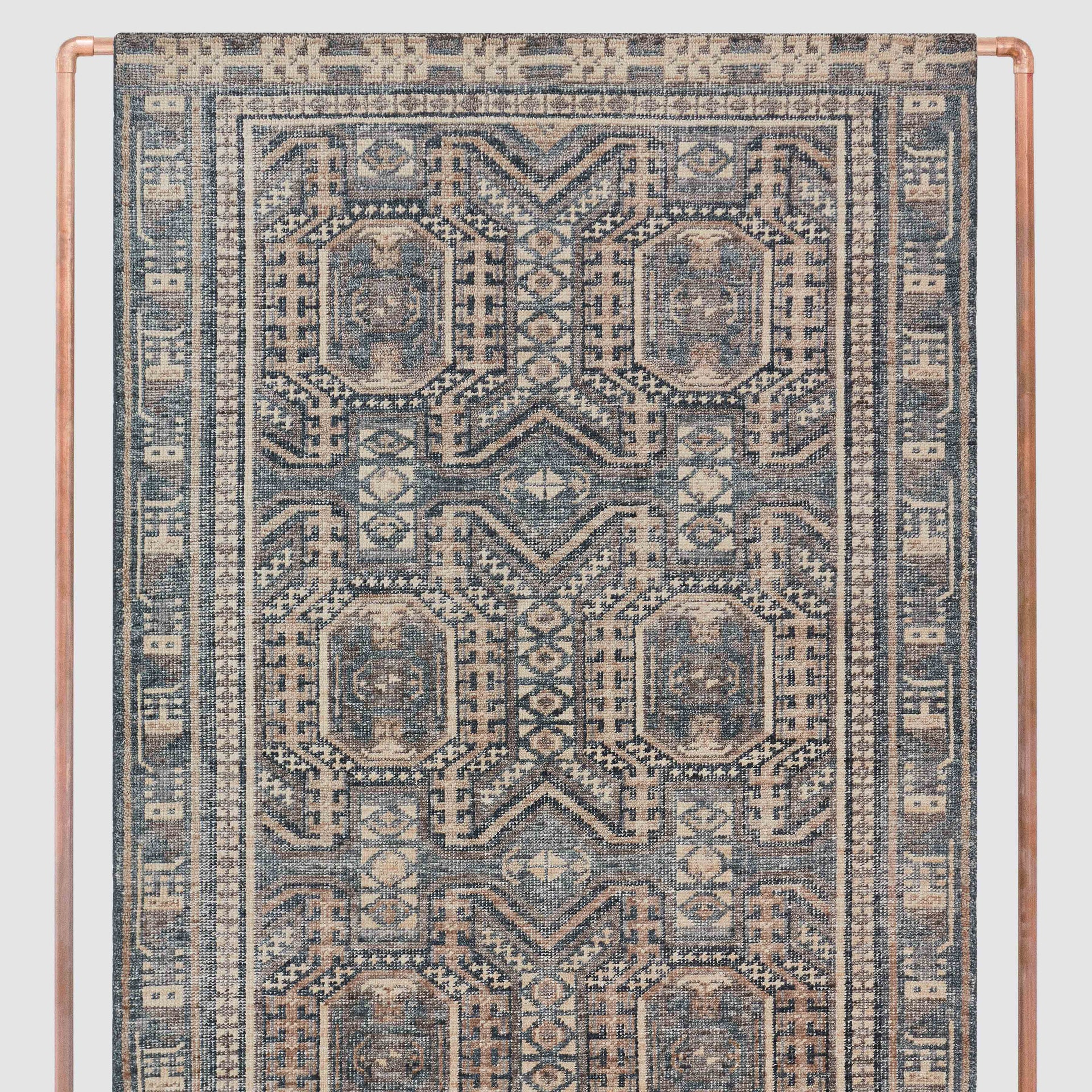 The Citizenry Harita Hand-Knotted Area Rug | 10' x 14' | Grey - The Citizenry