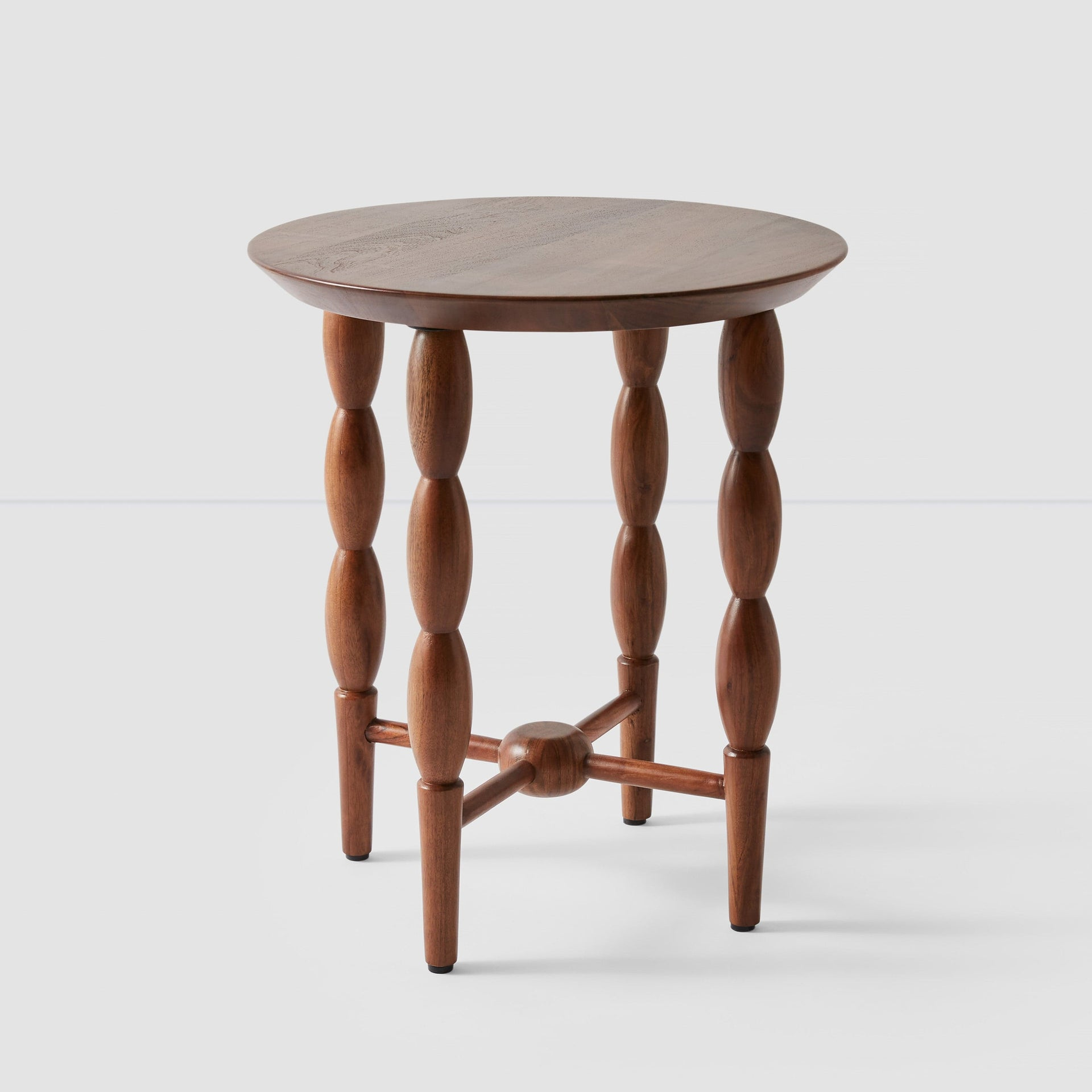 The Citizenry Leela Wood Side Table | Brown - The Citizenry