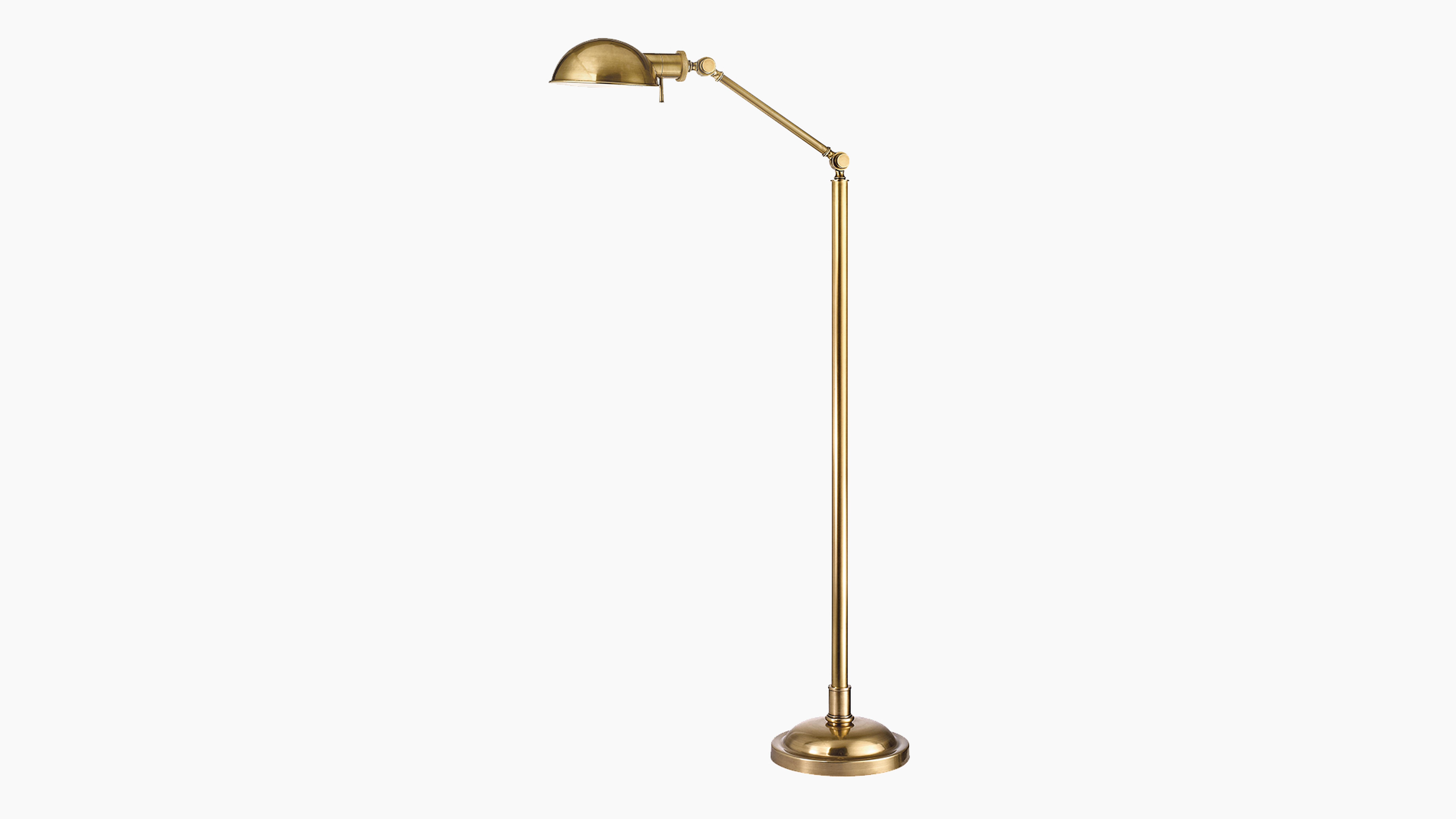 Girard Floor Lamp | Vintage Brass - The Inside