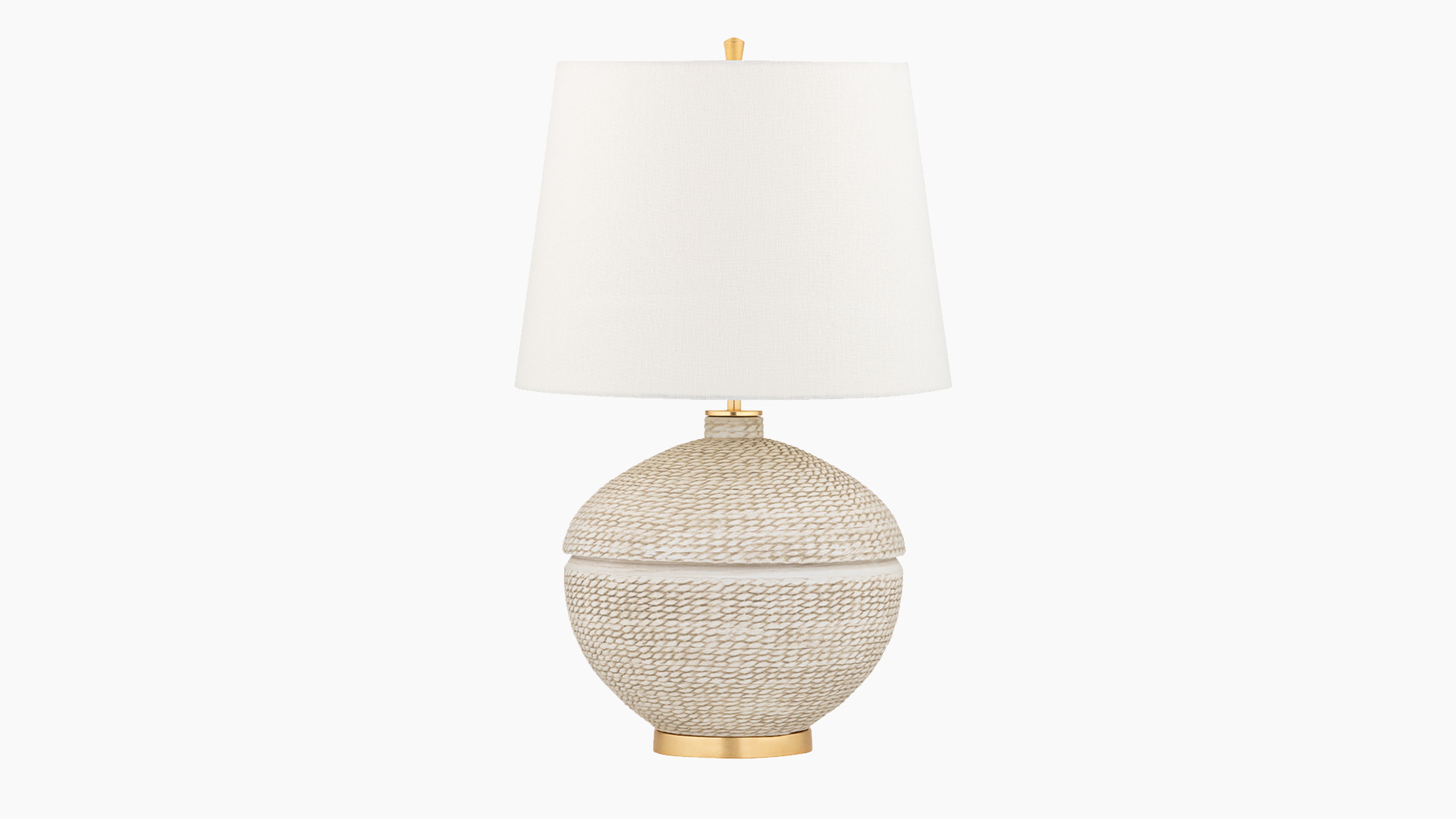 Katonah Table Lamp, Gold Leaf - The Inside
