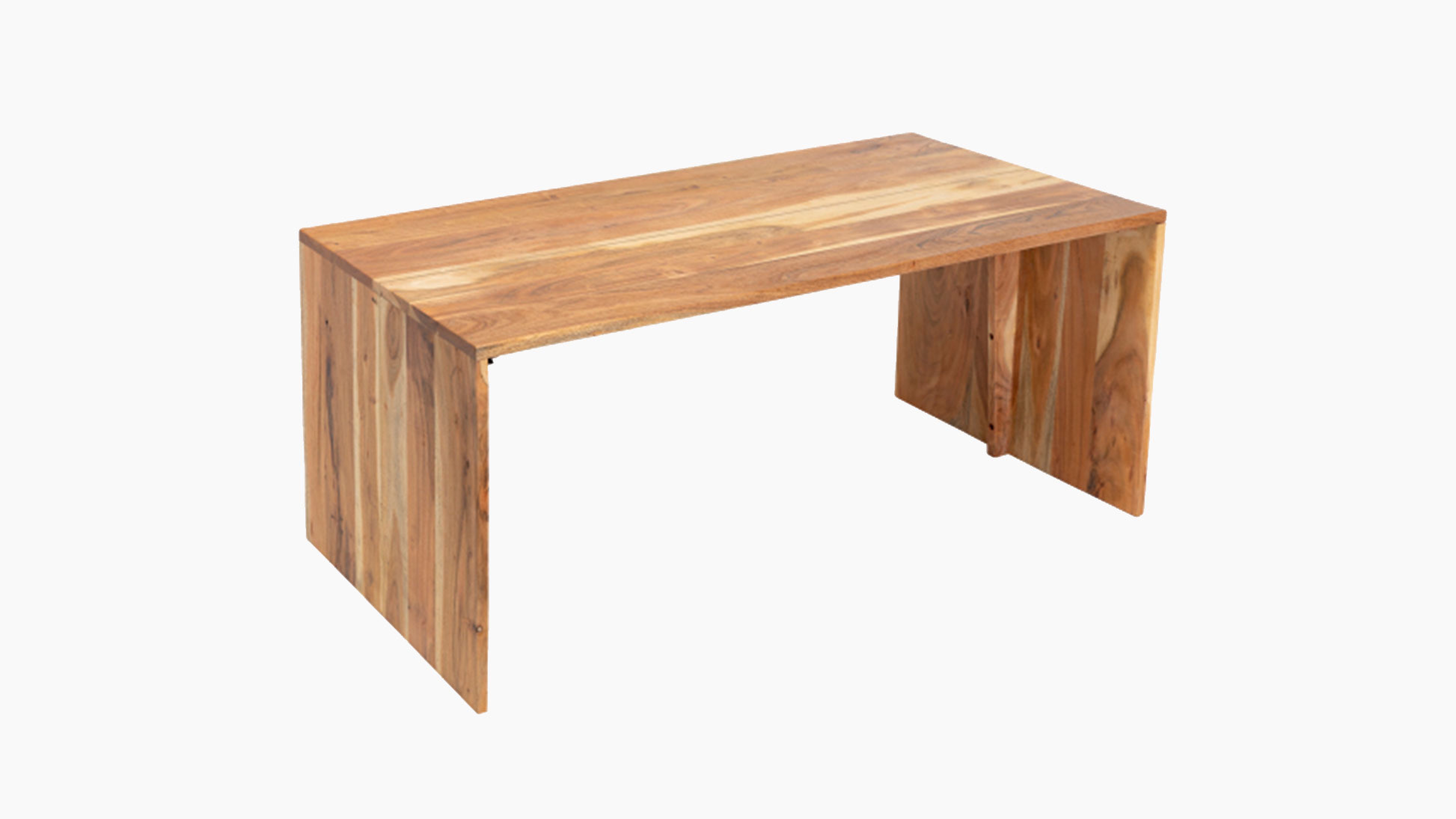 Uma Coffee Table, Solid Wood - The Inside