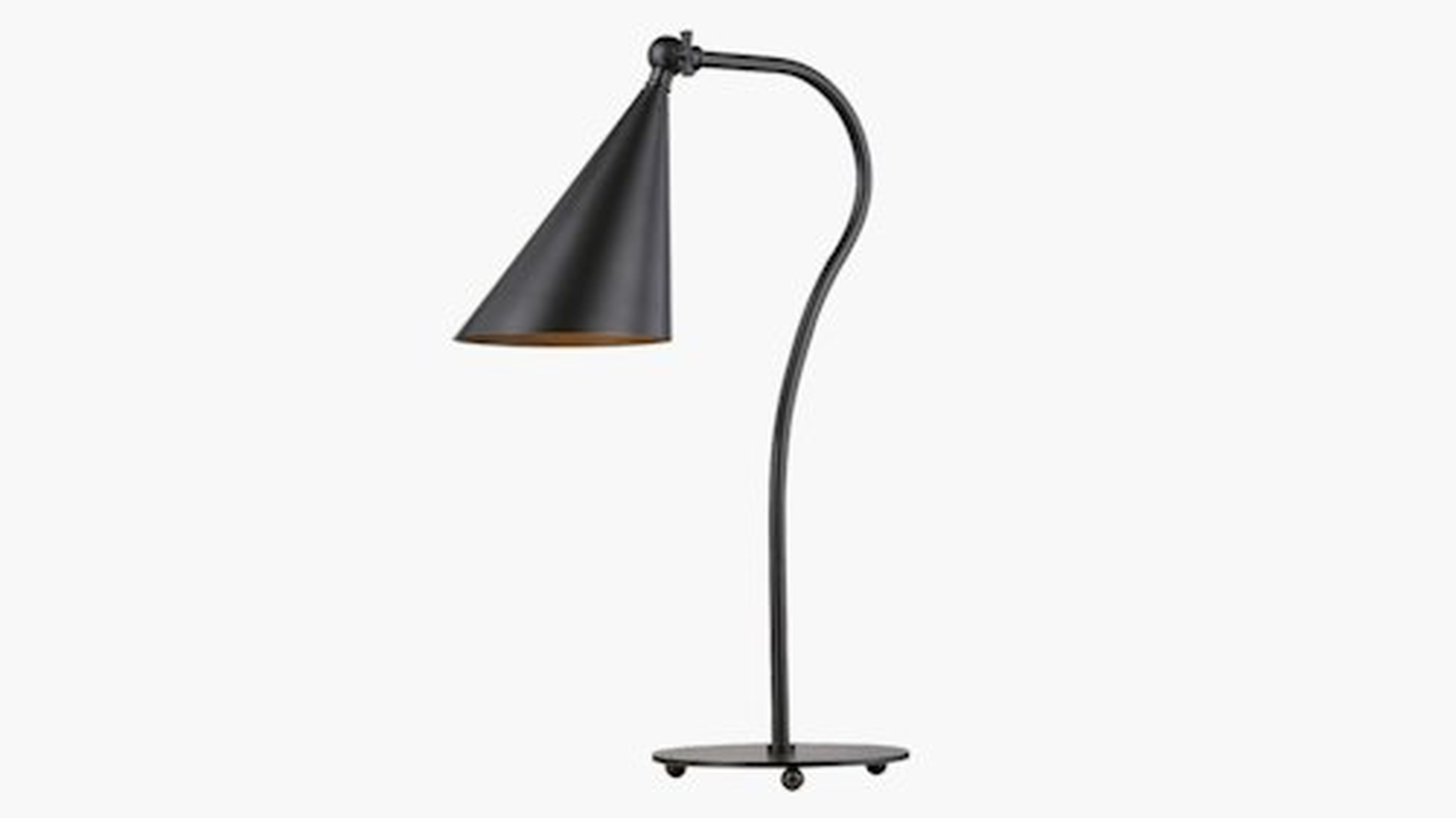 Lupe Task Lamp, Old Bronze - The Inside