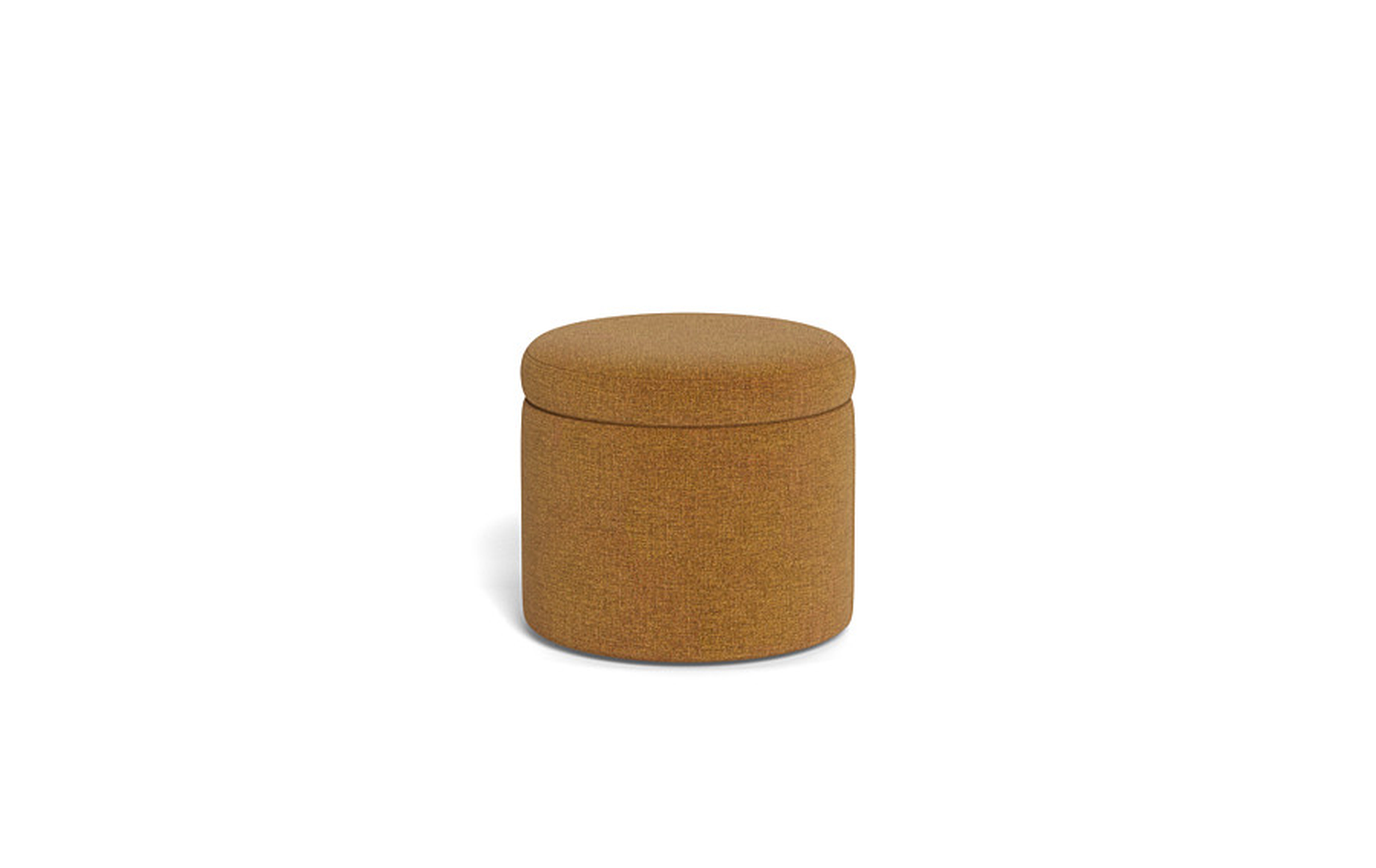 Colten Round Storage Stool Ottoman - Interior Define