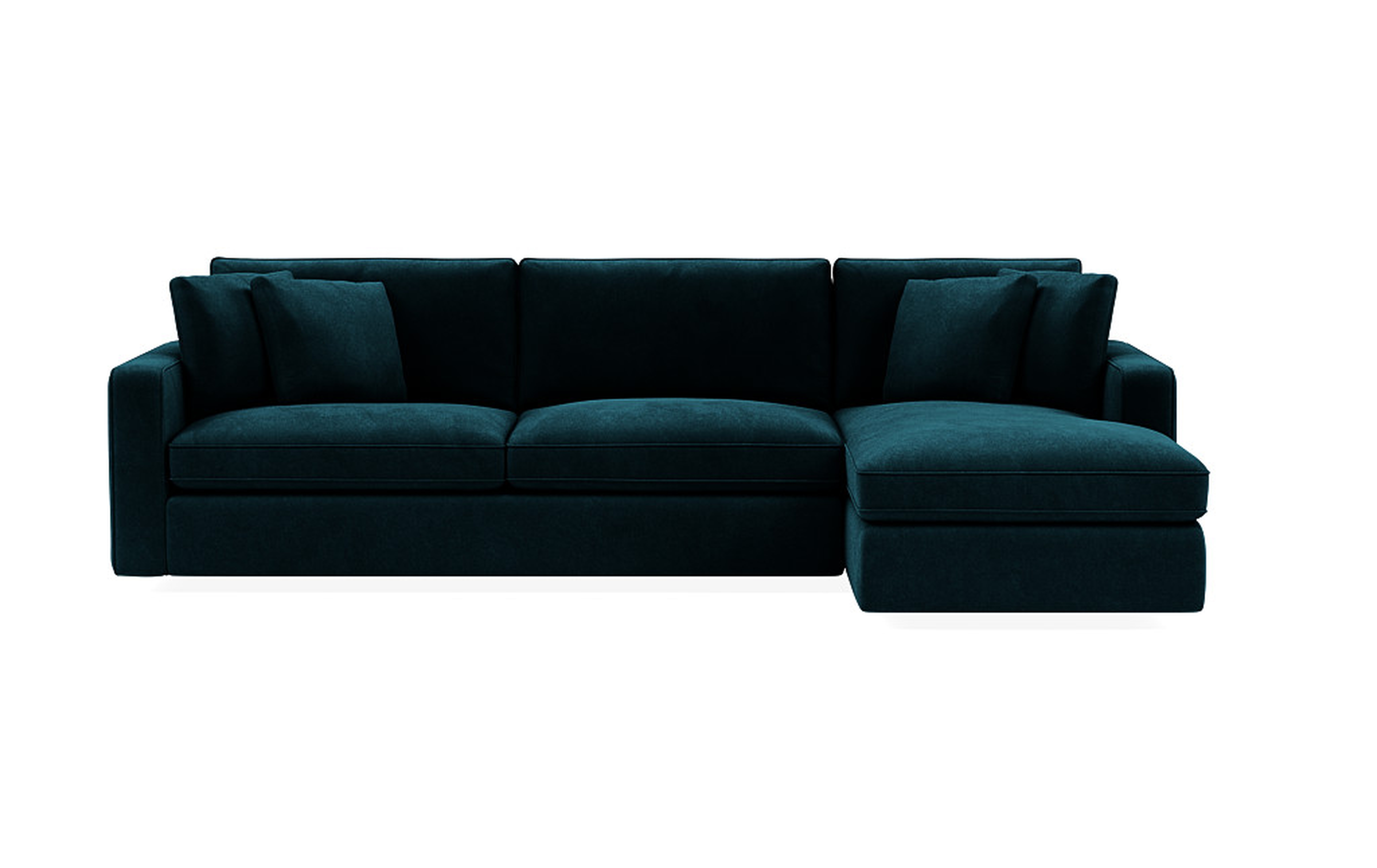James 3-Seat Right Chaise Sectional - Interior Define