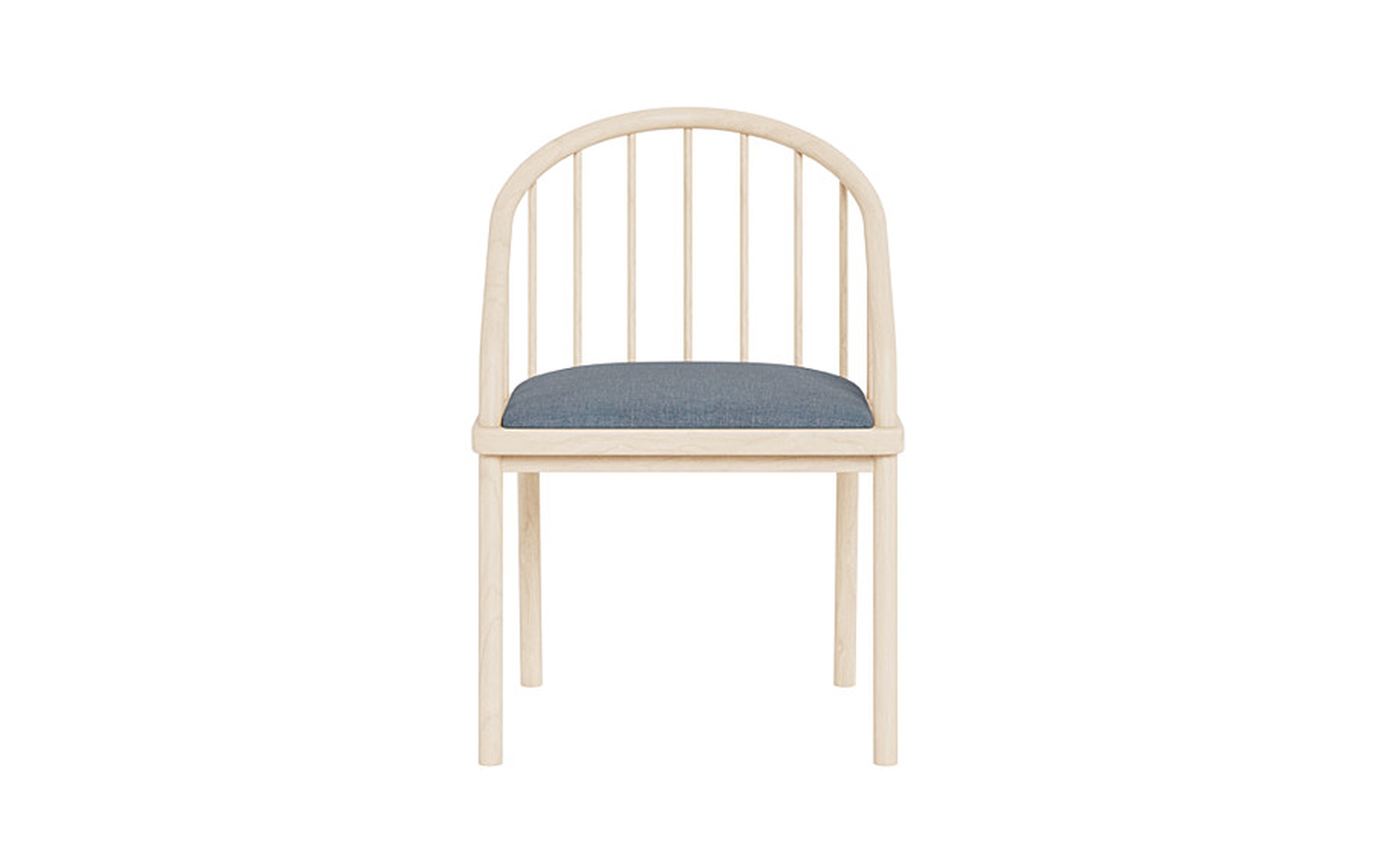 Alten Wood Framed Upholstered Seat Chair - Interior Define