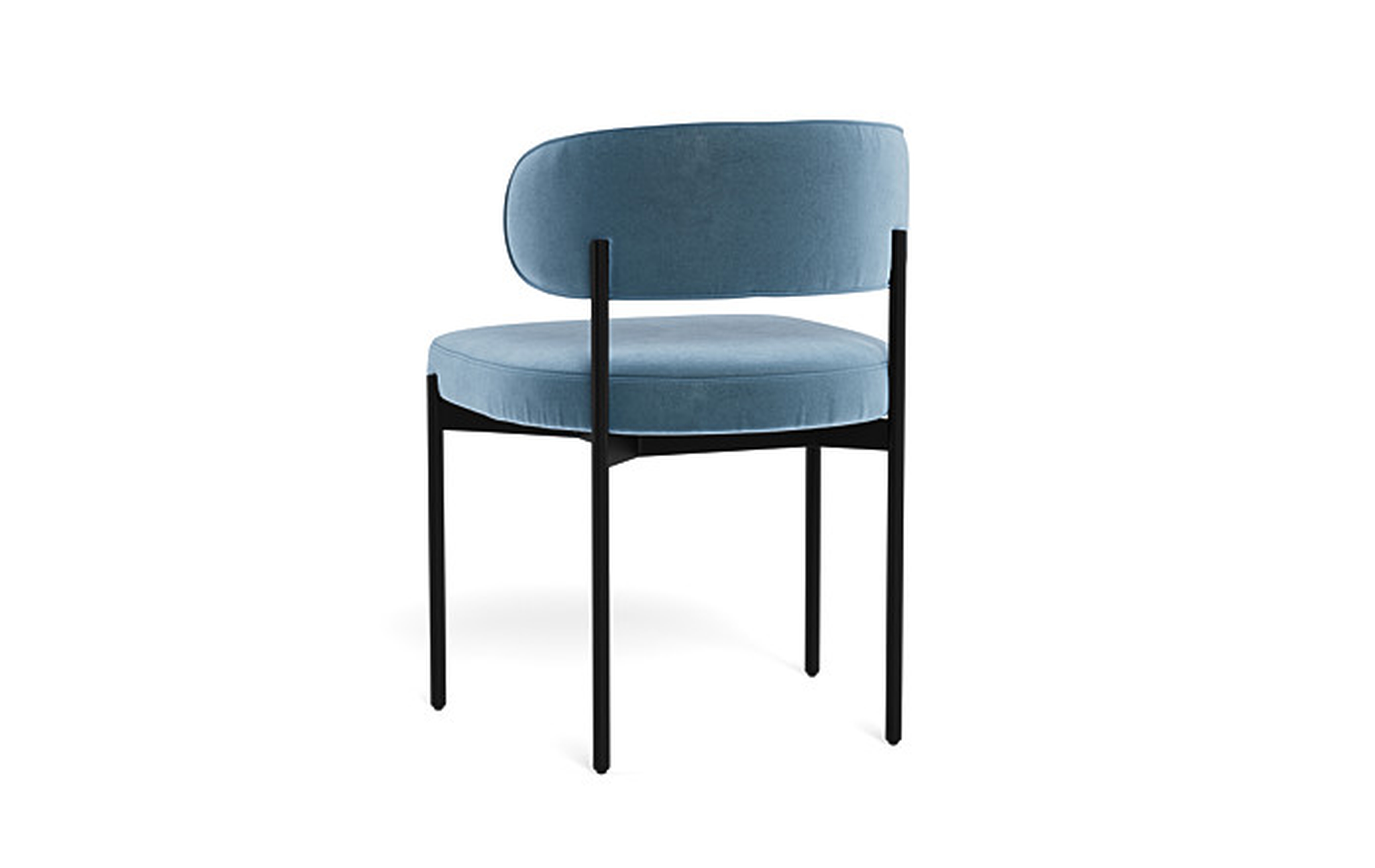 Hollis Metal Framed Upholstered Chair - Interior Define