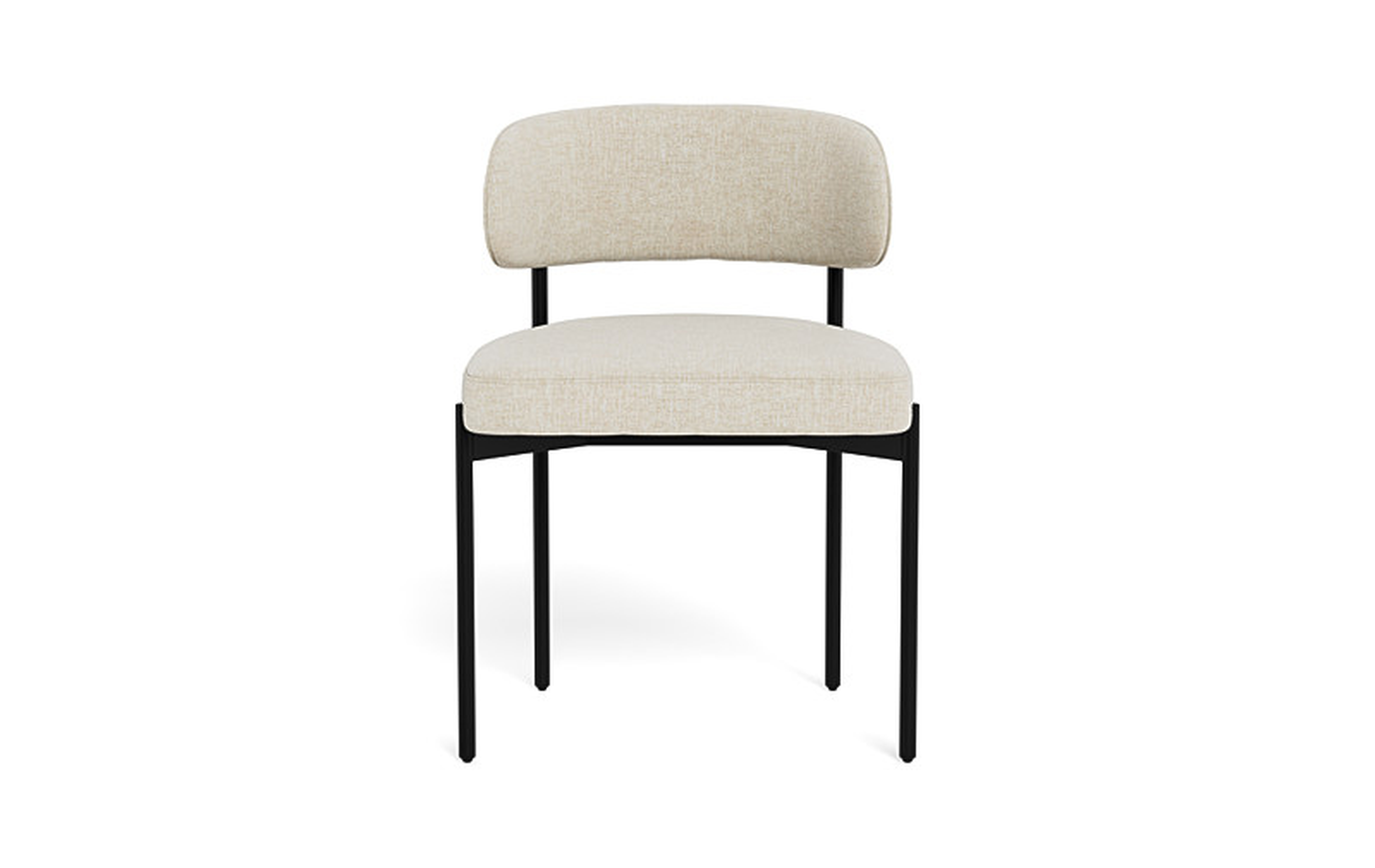Hollis Metal Framed Upholstered Chair - Interior Define