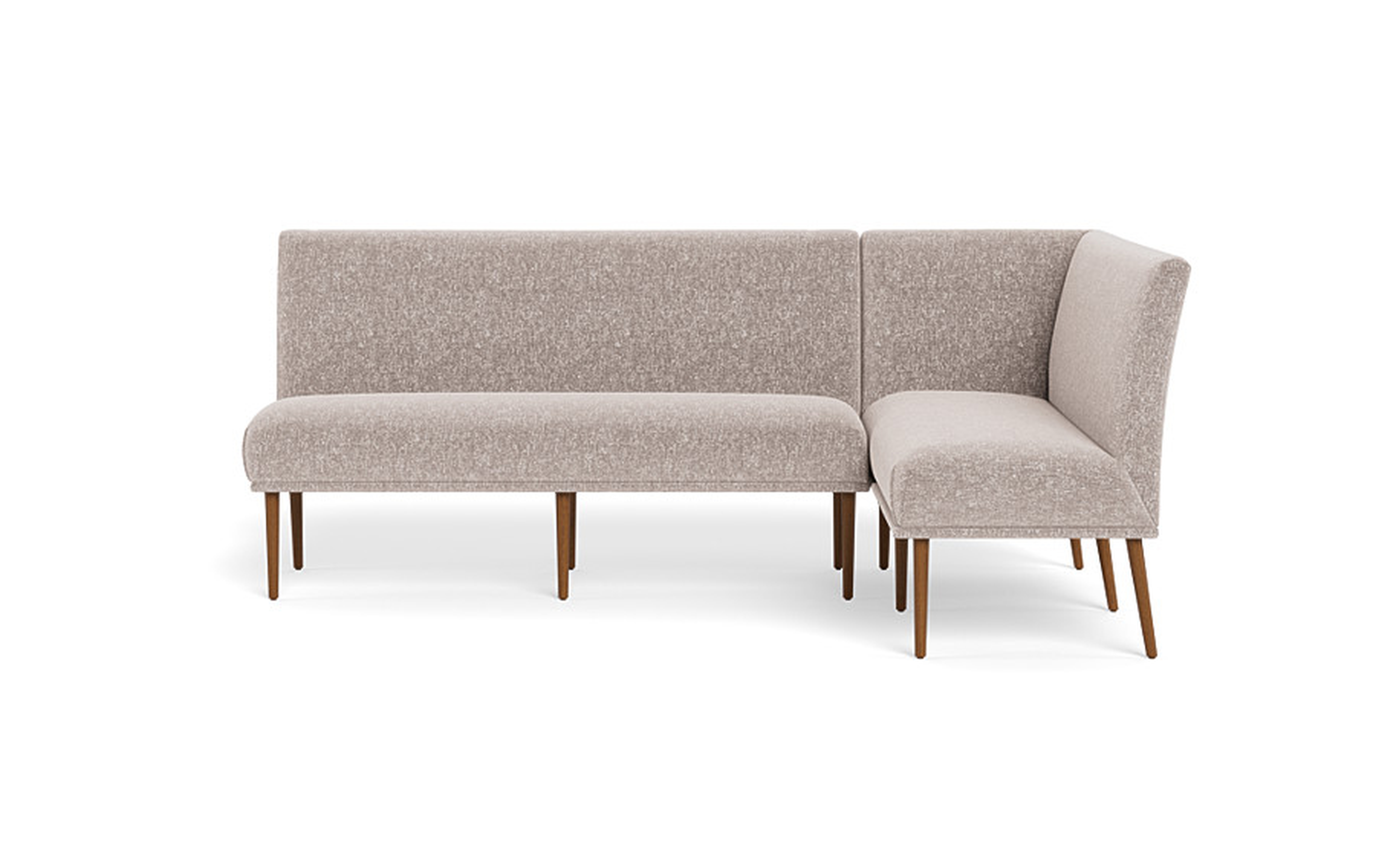 Dorian Upholstered Right Banquette with Tufting Option - Interior Define