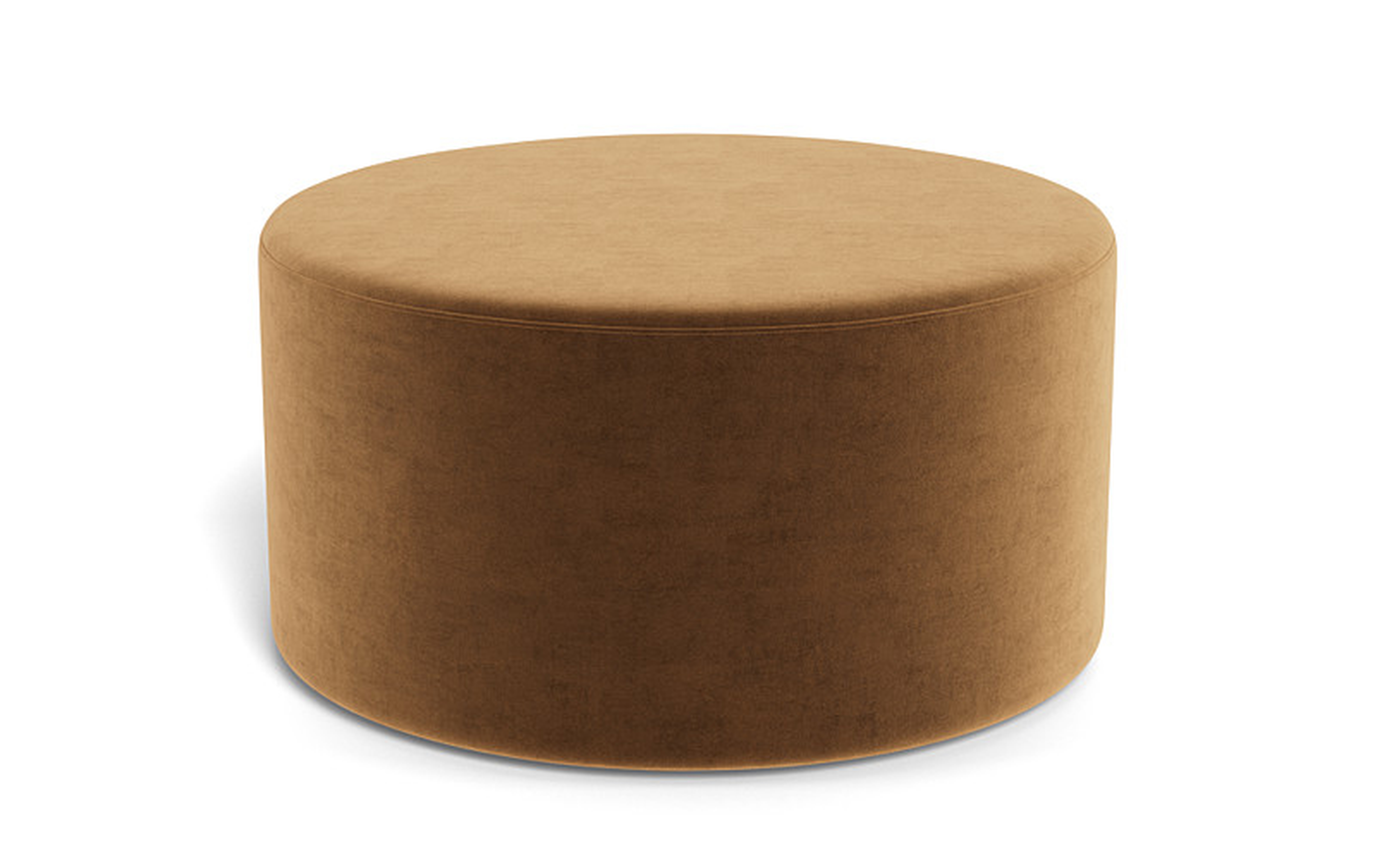 Colten Round Coffee Table Ottoman - Interior Define