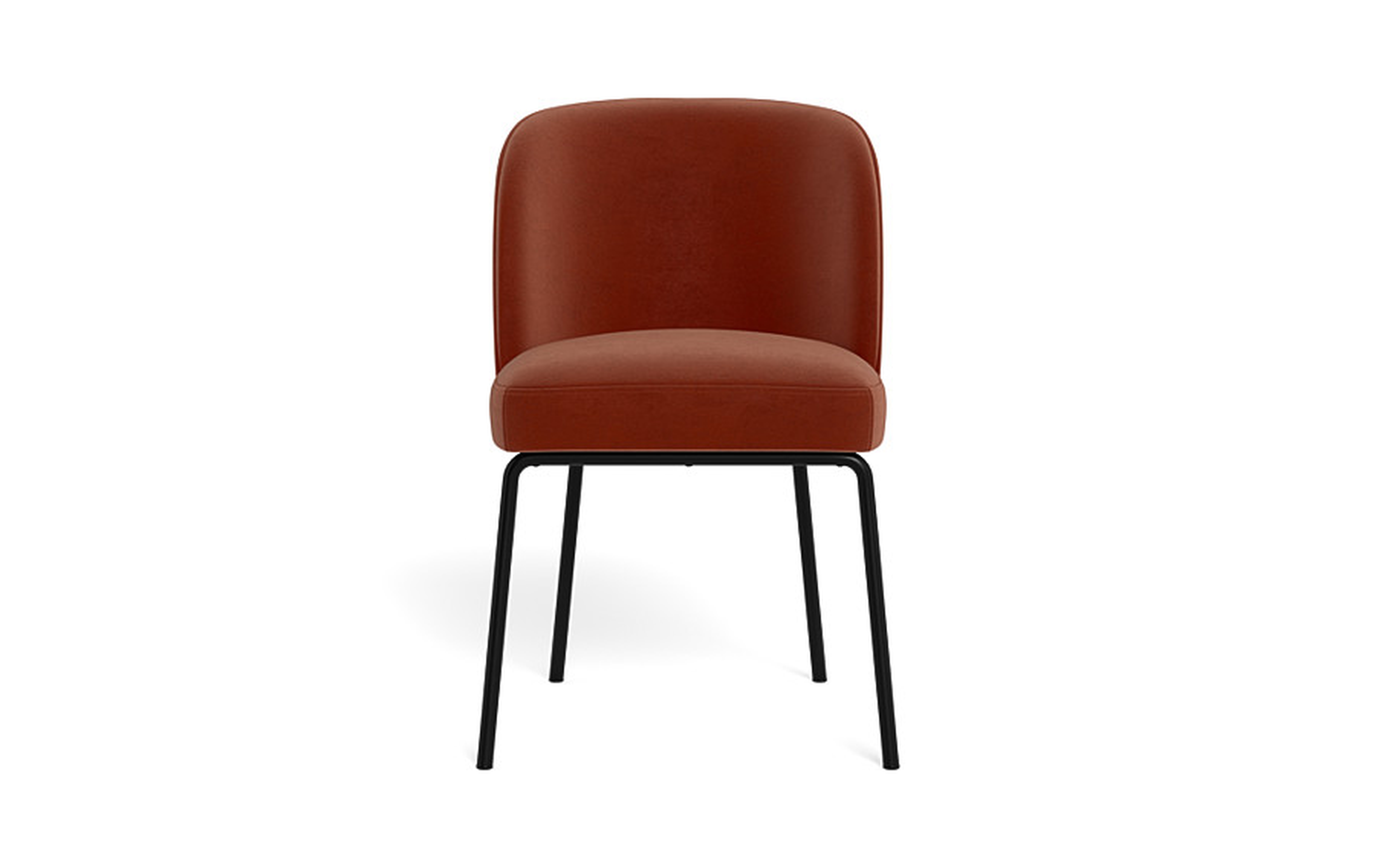 Graham Metal Framed Upholstered Chair - Interior Define