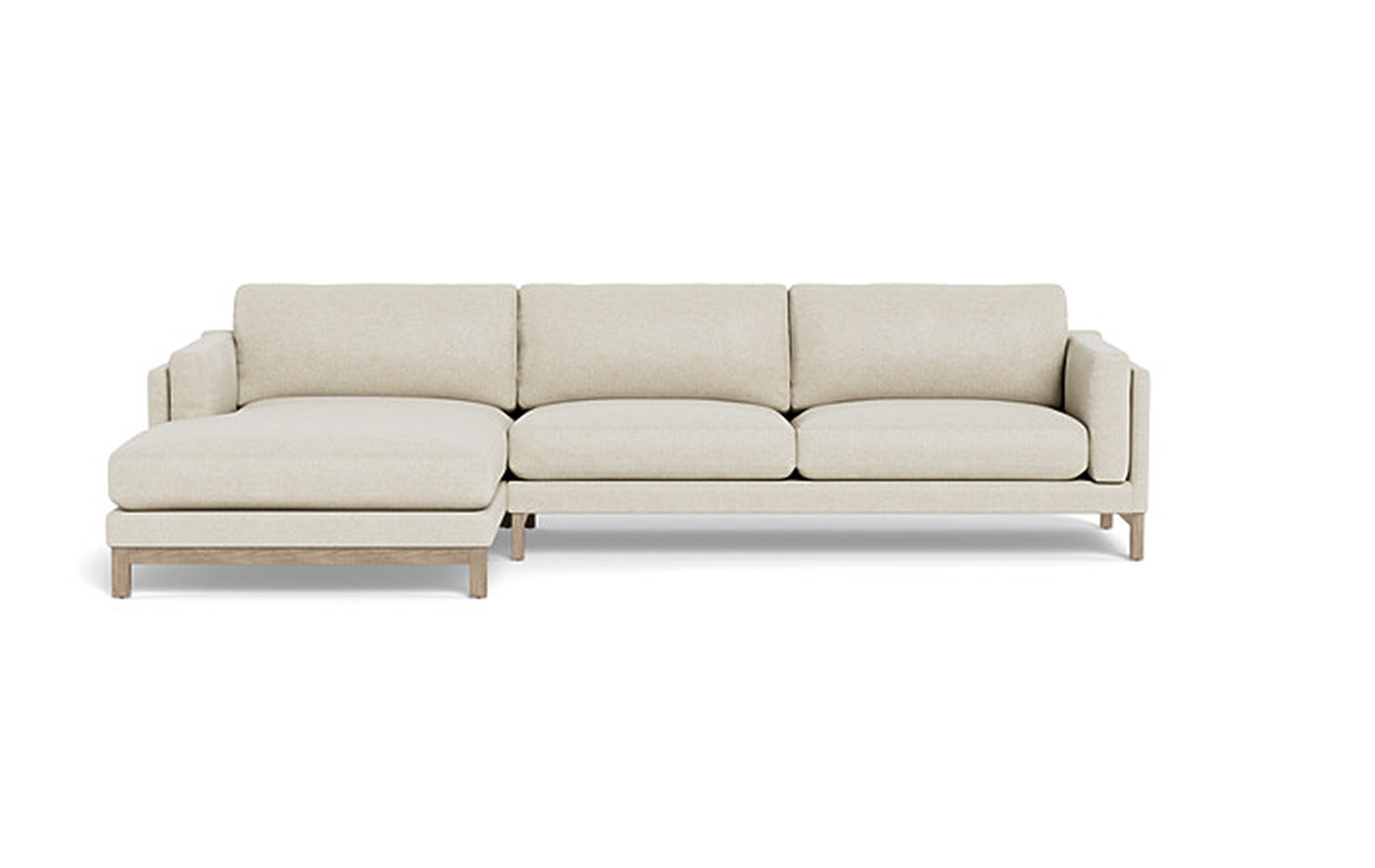 Gaby 3-Seat Left Chaise Sectional - Interior Define