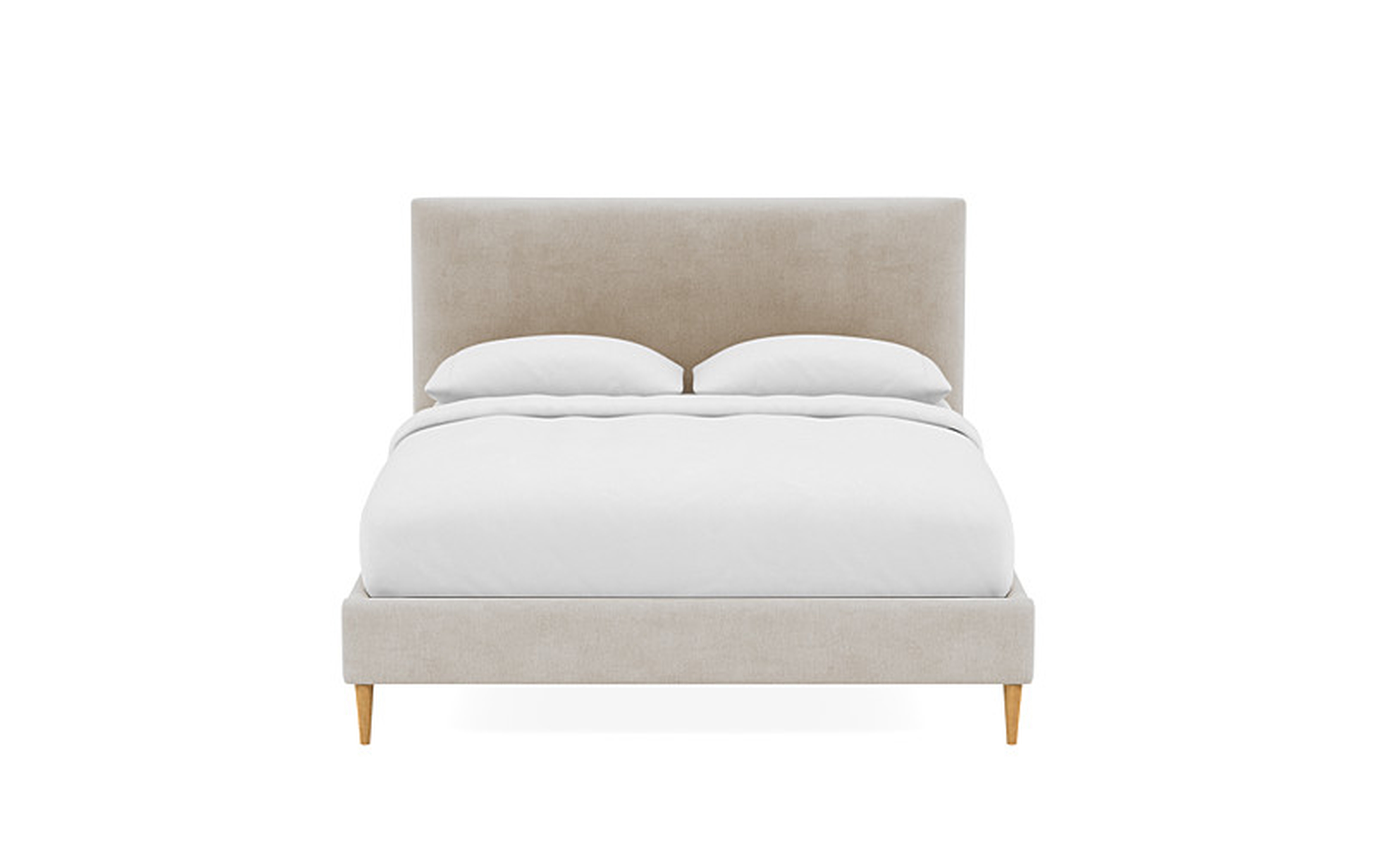 Lowen Upholstered Bed with Tufting Option - Interior Define