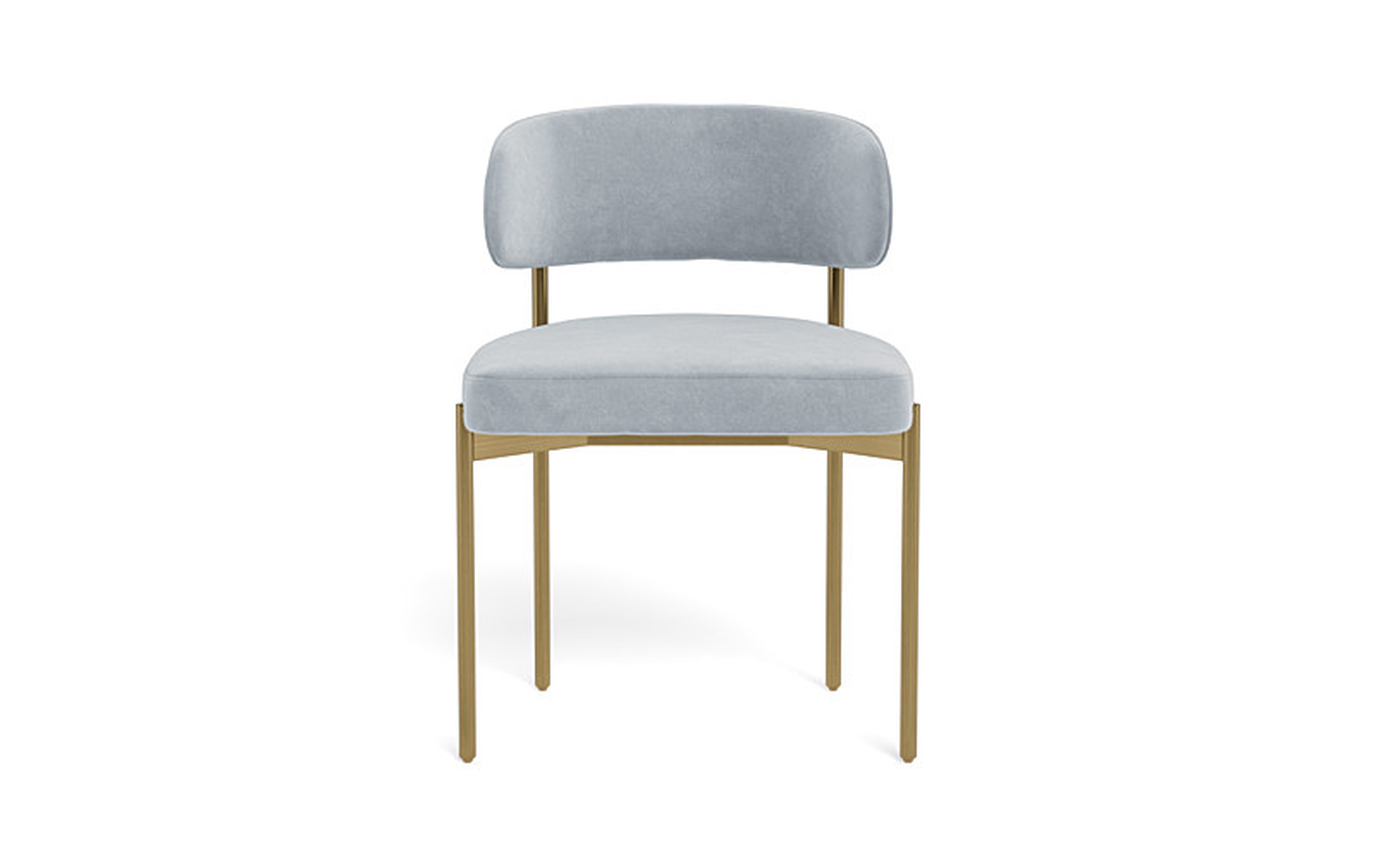 Hollis Metal Framed Upholstered Chair - Interior Define