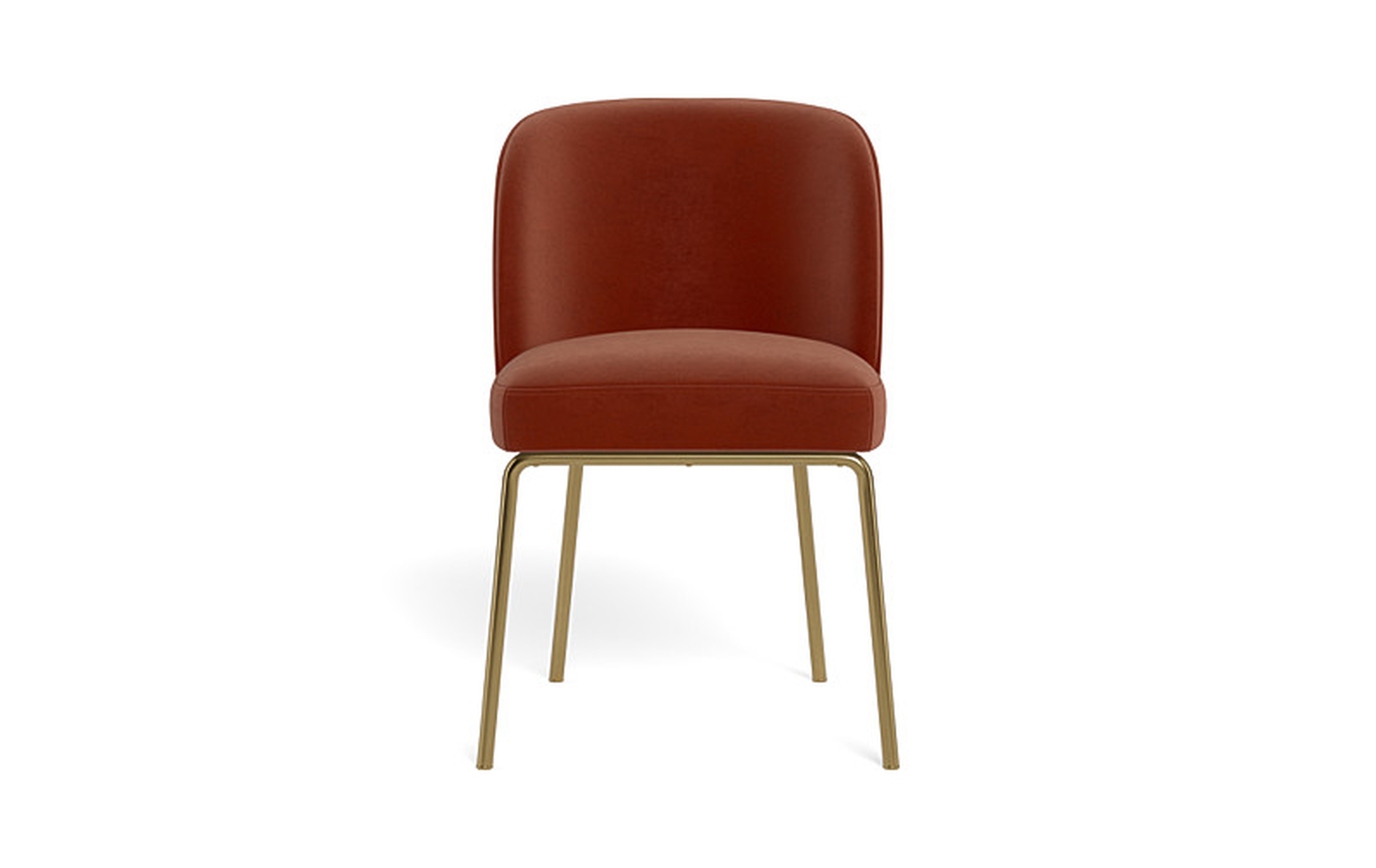 Graham Metal Framed Upholstered Chair - Interior Define