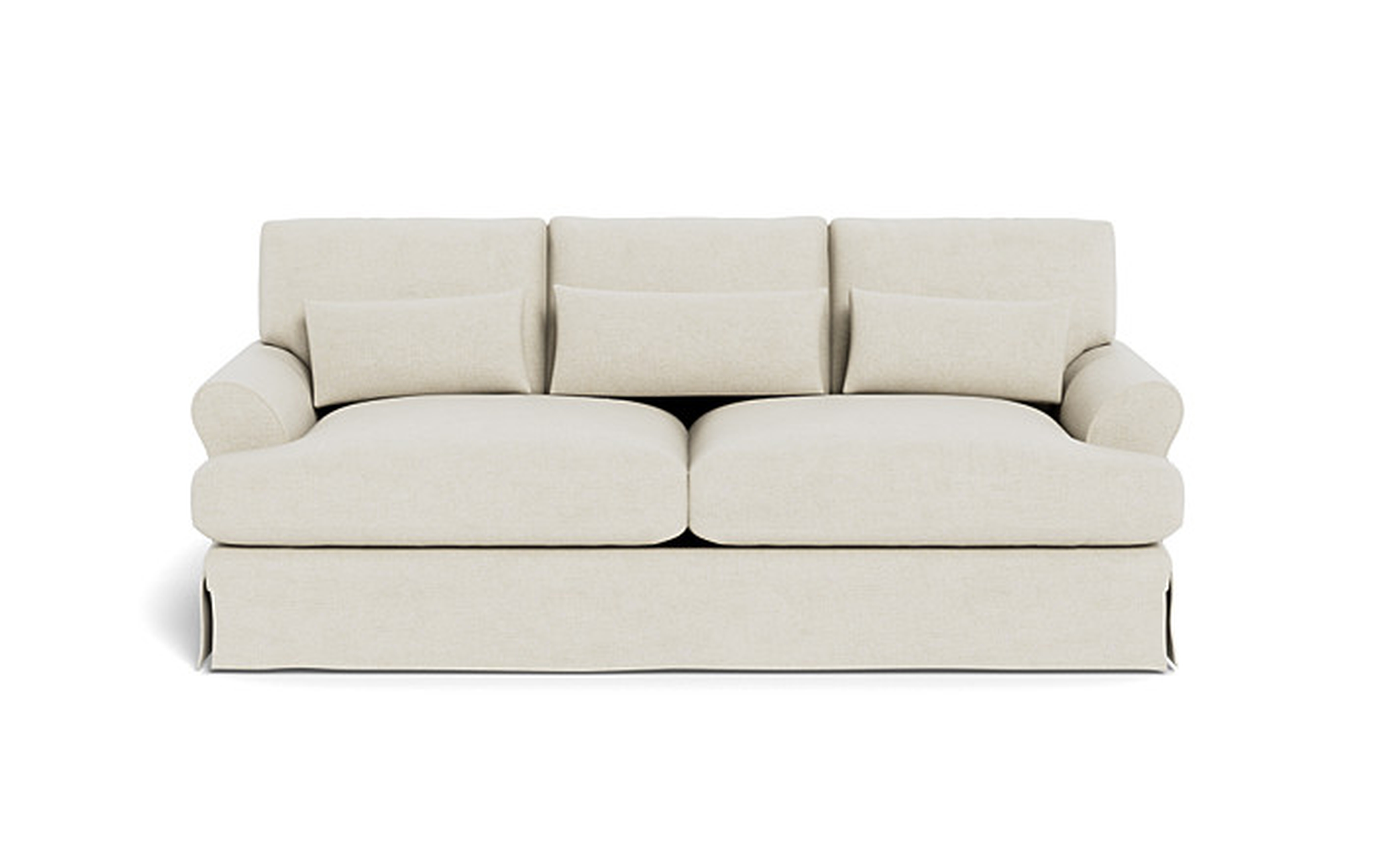 Maxwell Slipcovered Loveseat - Interior Define
