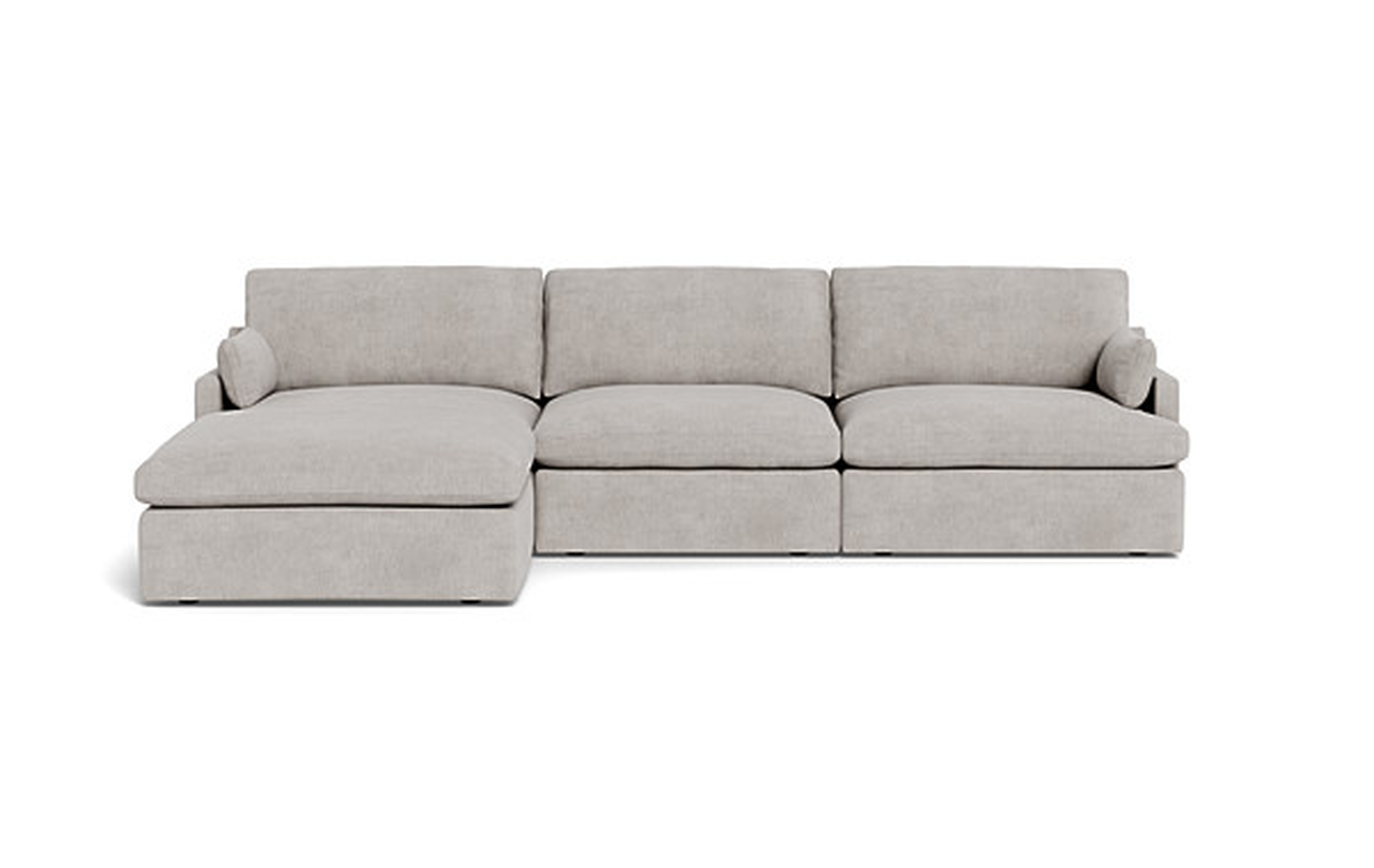 Hayes Modular 3-Seat Reversible Chaise Sectional - Interior Define
