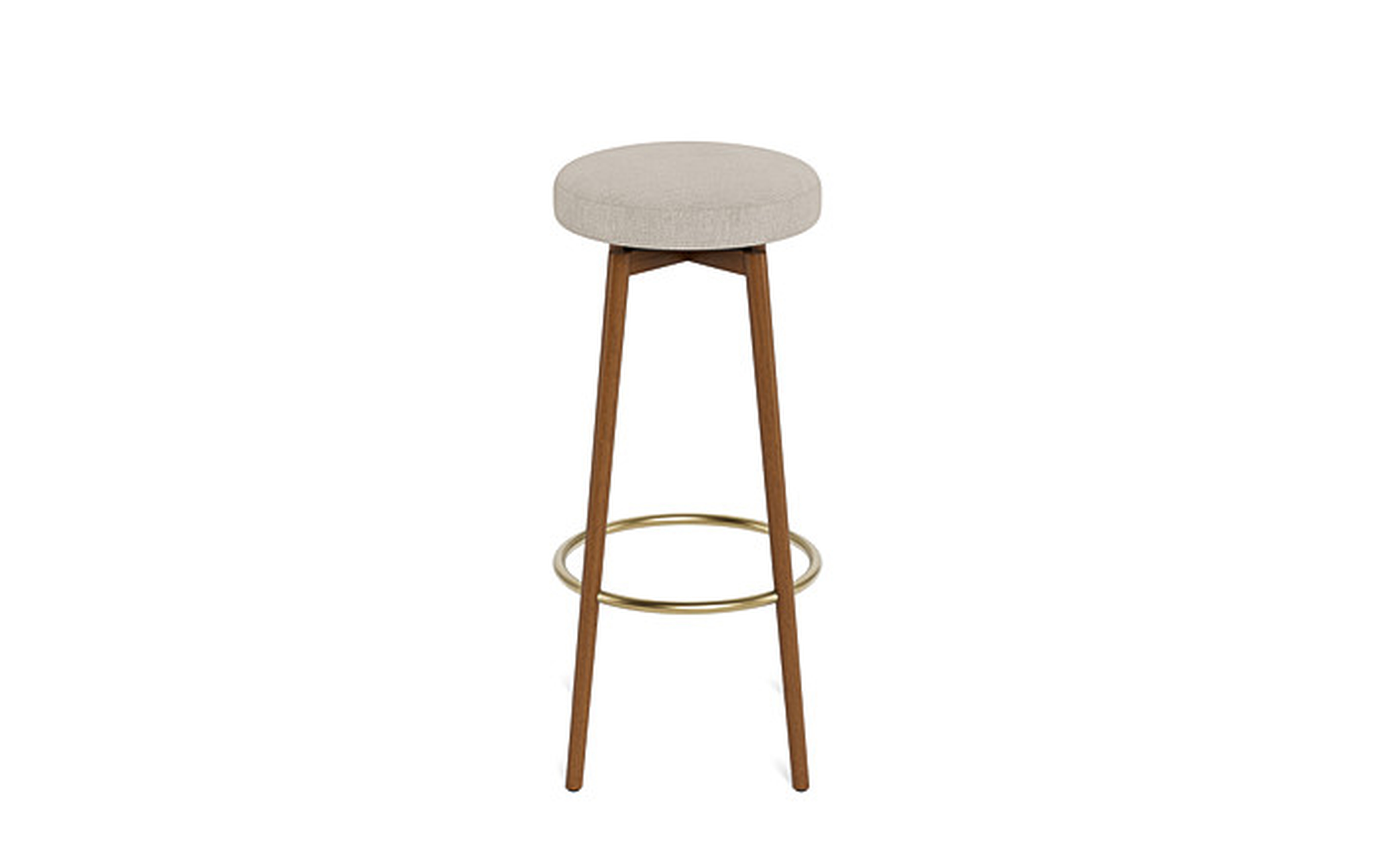 Caspine Upholstered Counter Stool - Interior Define