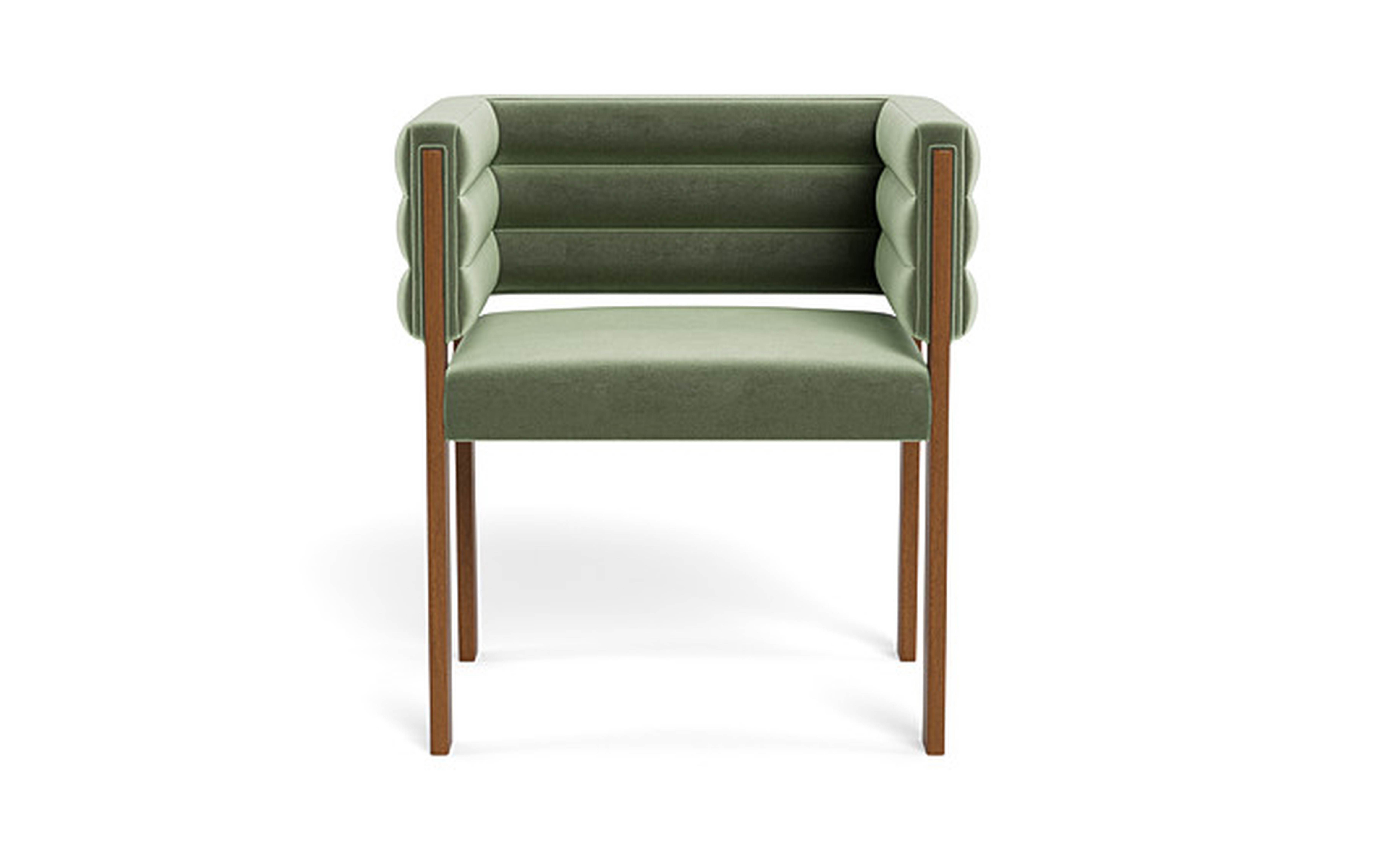 Nora Upholstered Wood Framed Chair - Interior Define