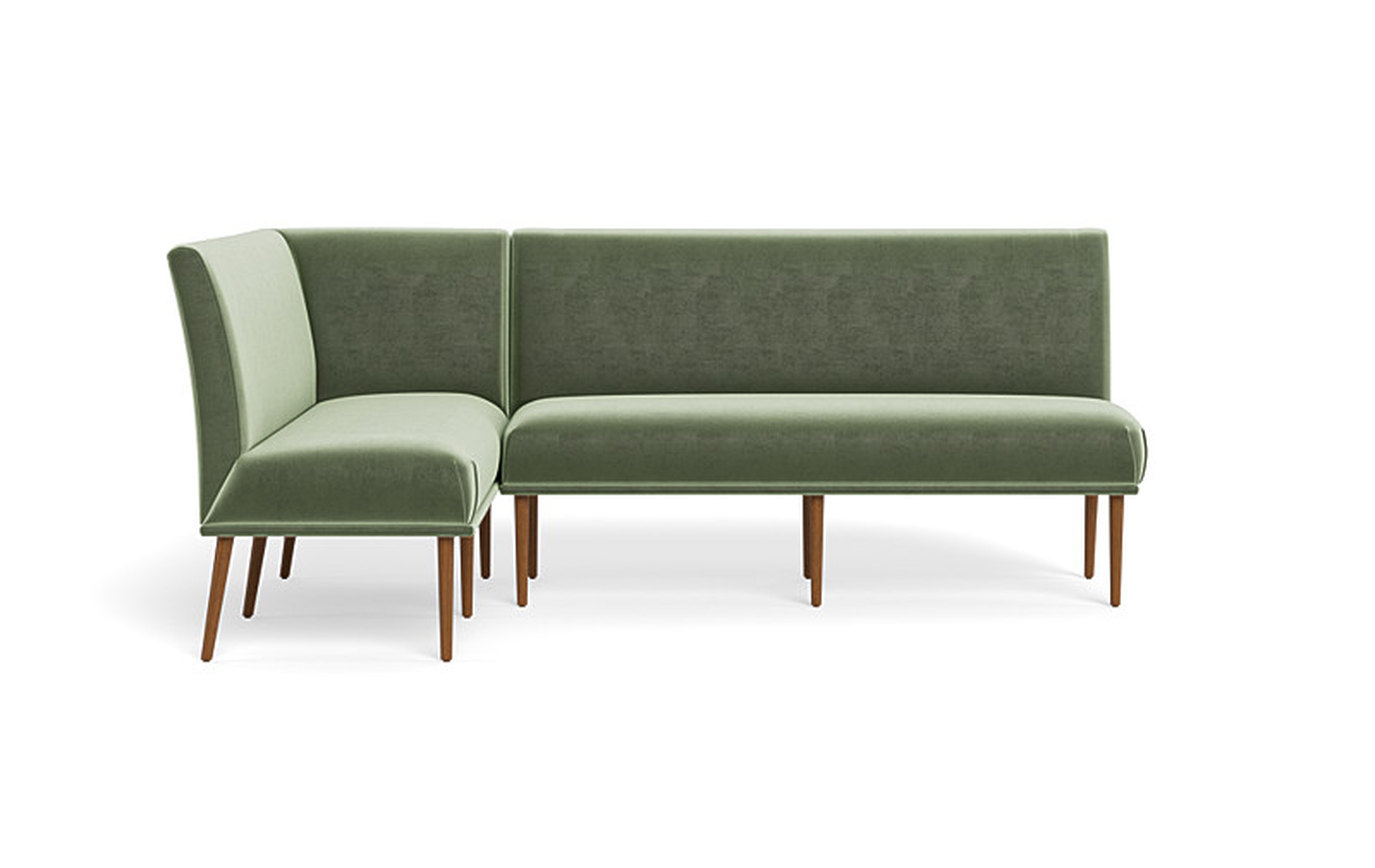 Dorian Upholstered Left Banquette with Tufting Option - Interior Define