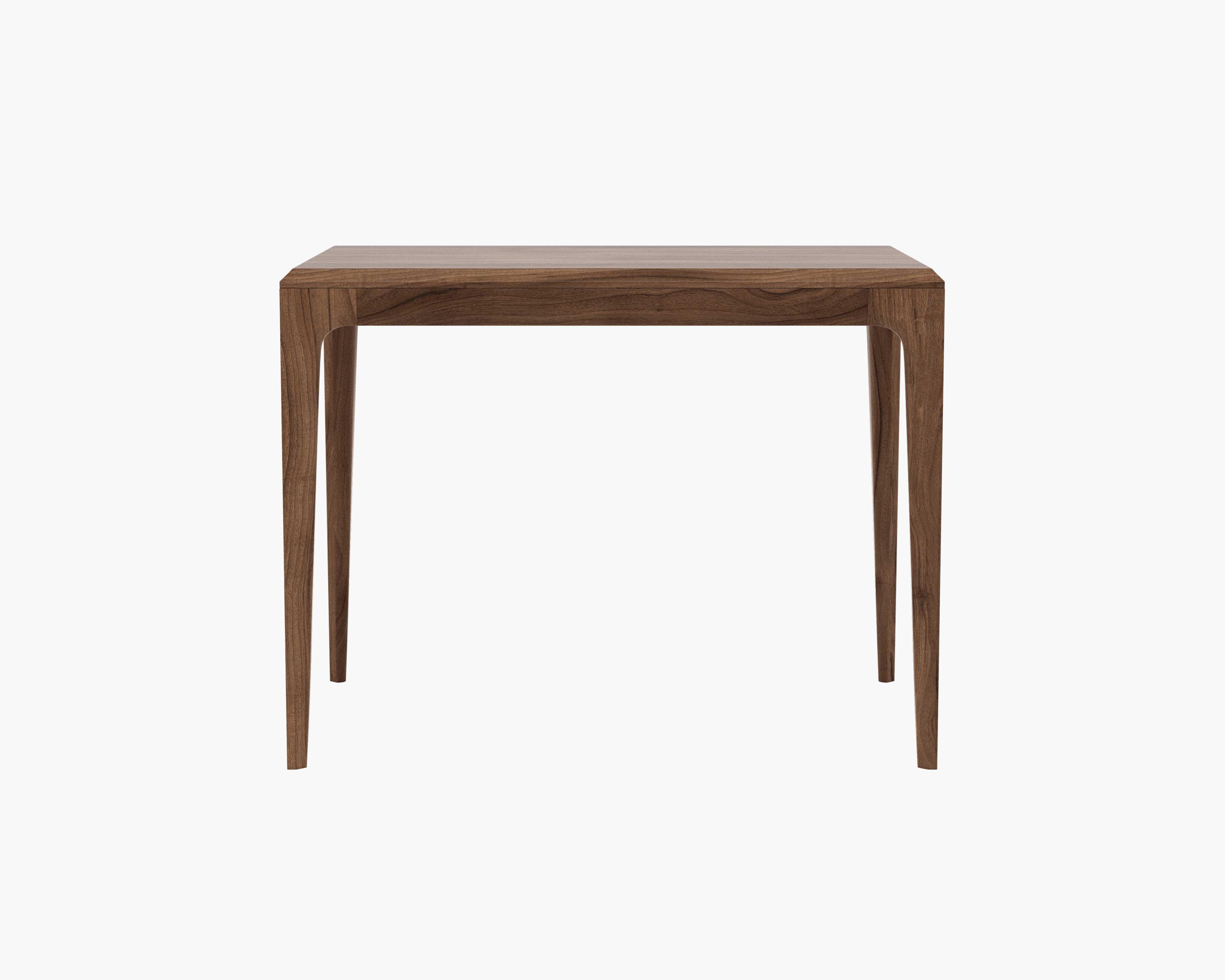 Linden Oiled Walnut Side Table - Interior Define