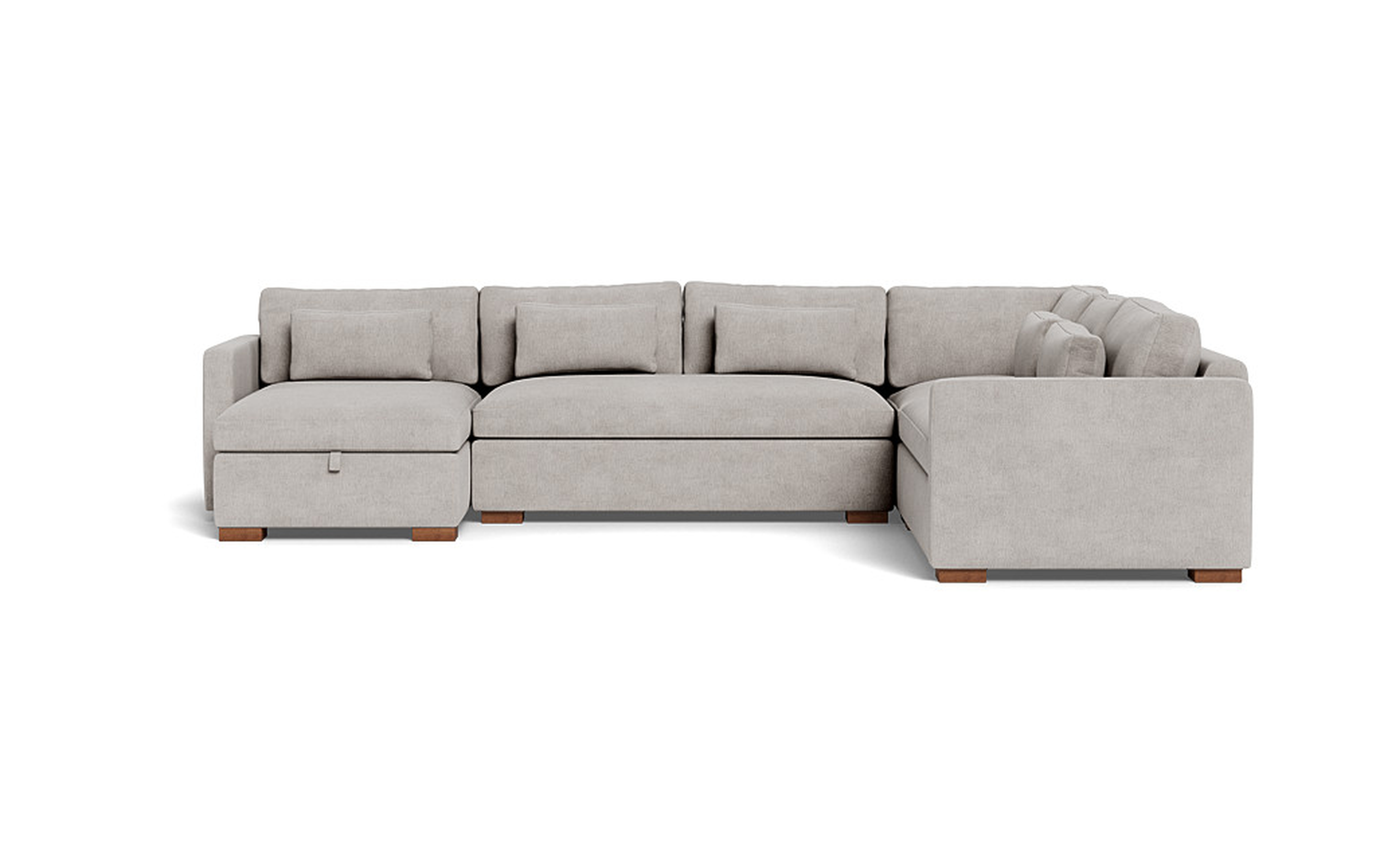 Charly Corner Sectional with  Storage Chaise - Interior Define