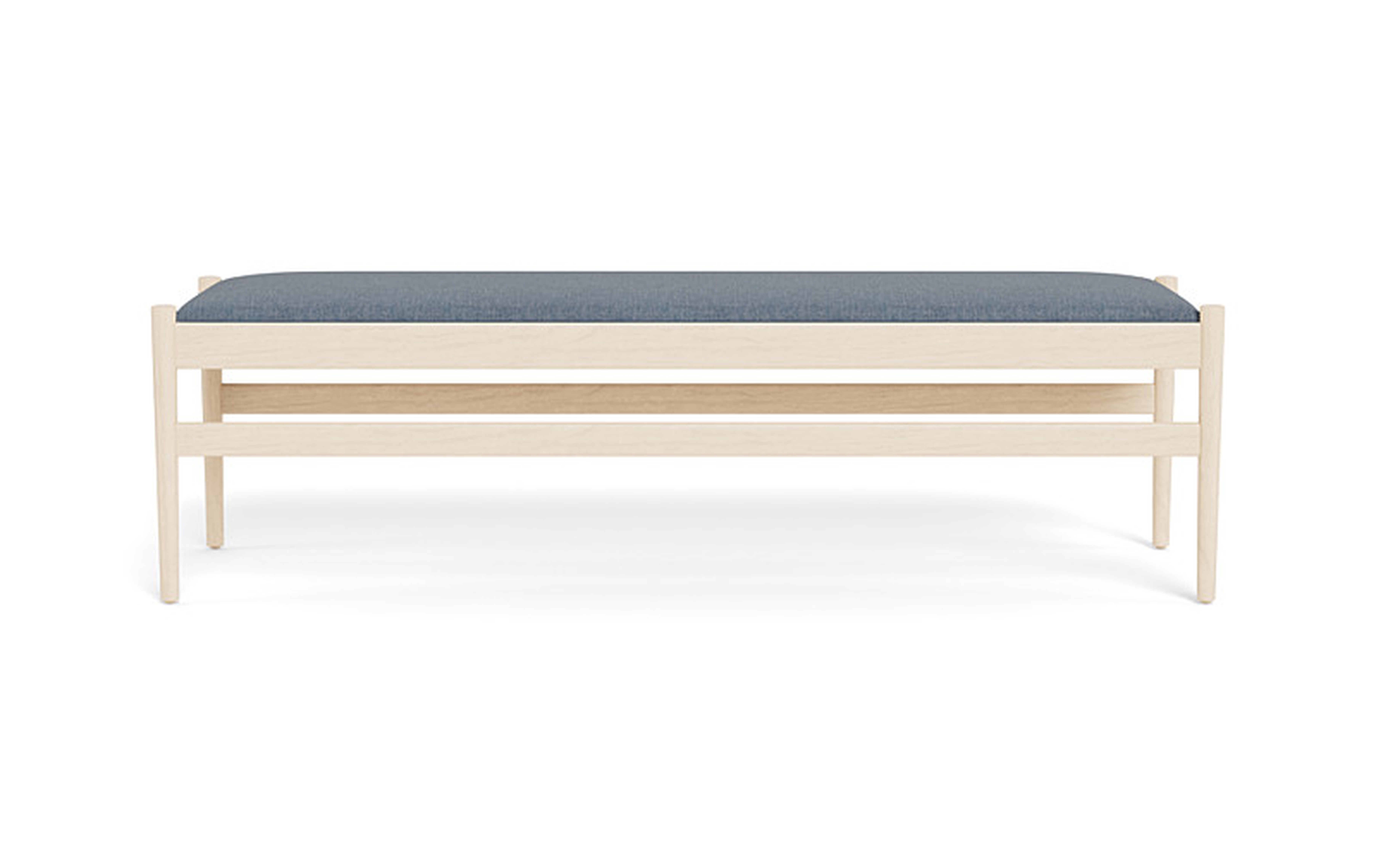 Turner Wood Framed Upholstered Bench - Interior Define