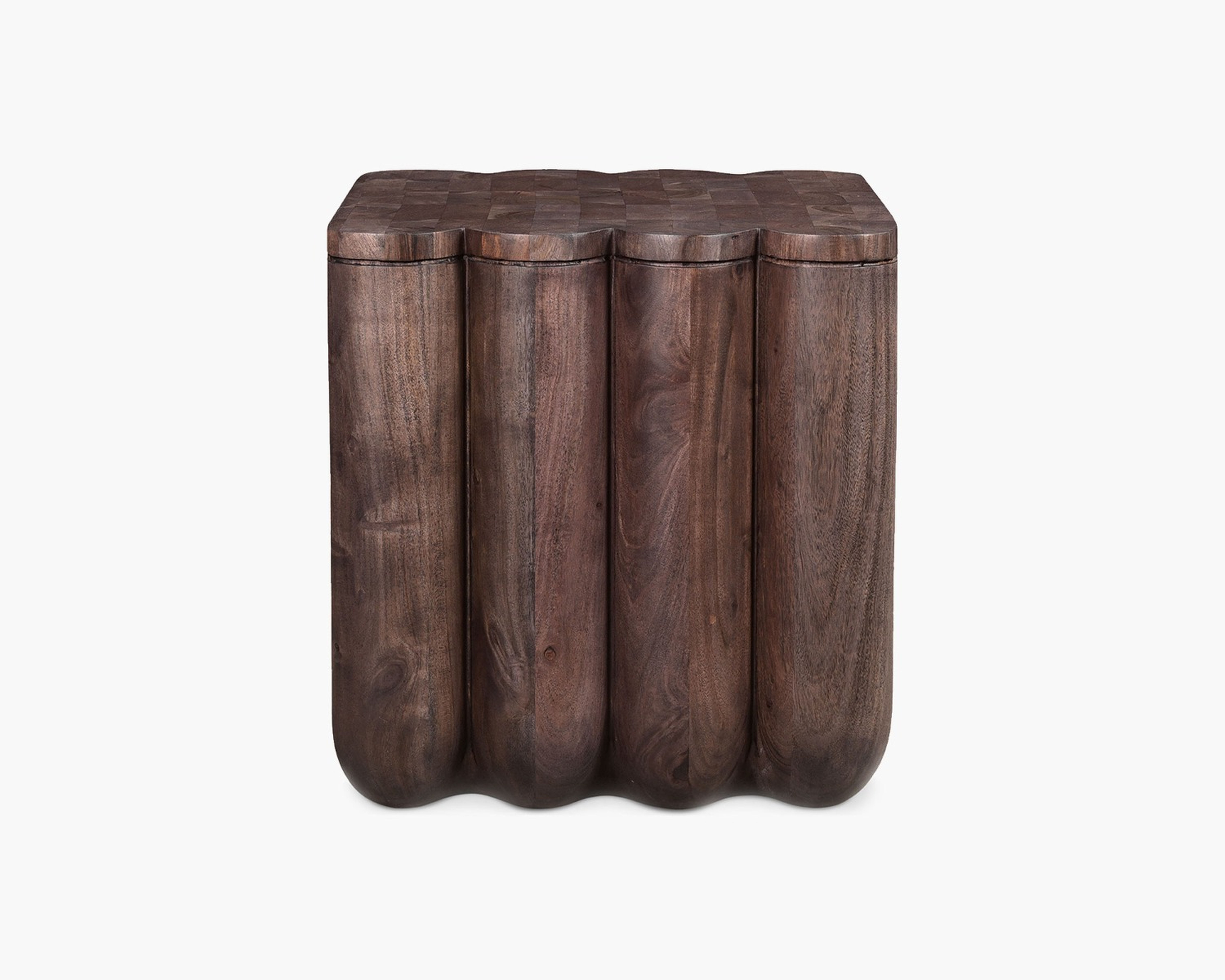 Bjorn Espresso Side Table - Interior Define
