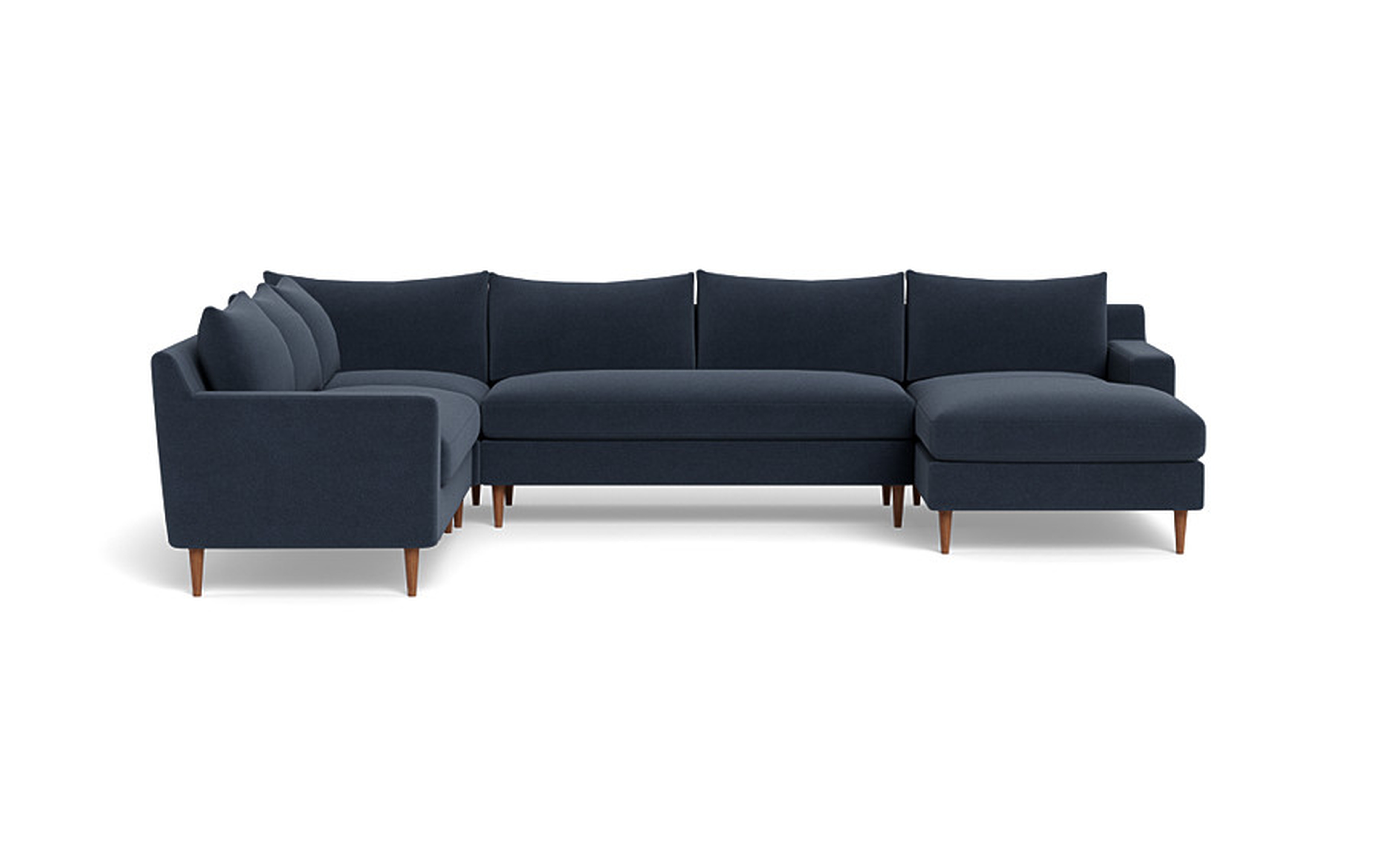 Sloan 4-Piece Corner Sectional Sofa with  Chaise - Interior Define