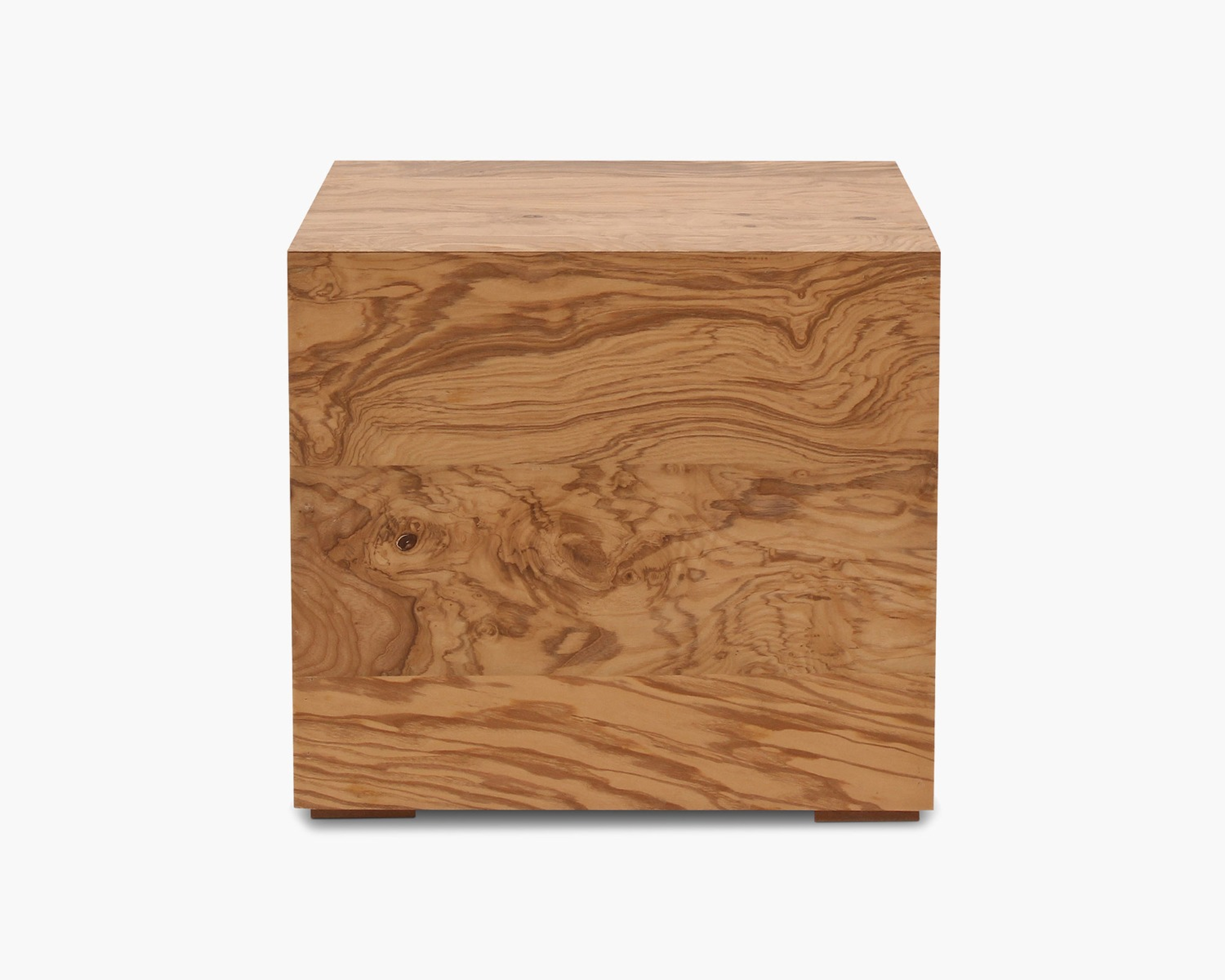 UNAVAILABLE - Kash Honey Brown Side Table - Interior Define