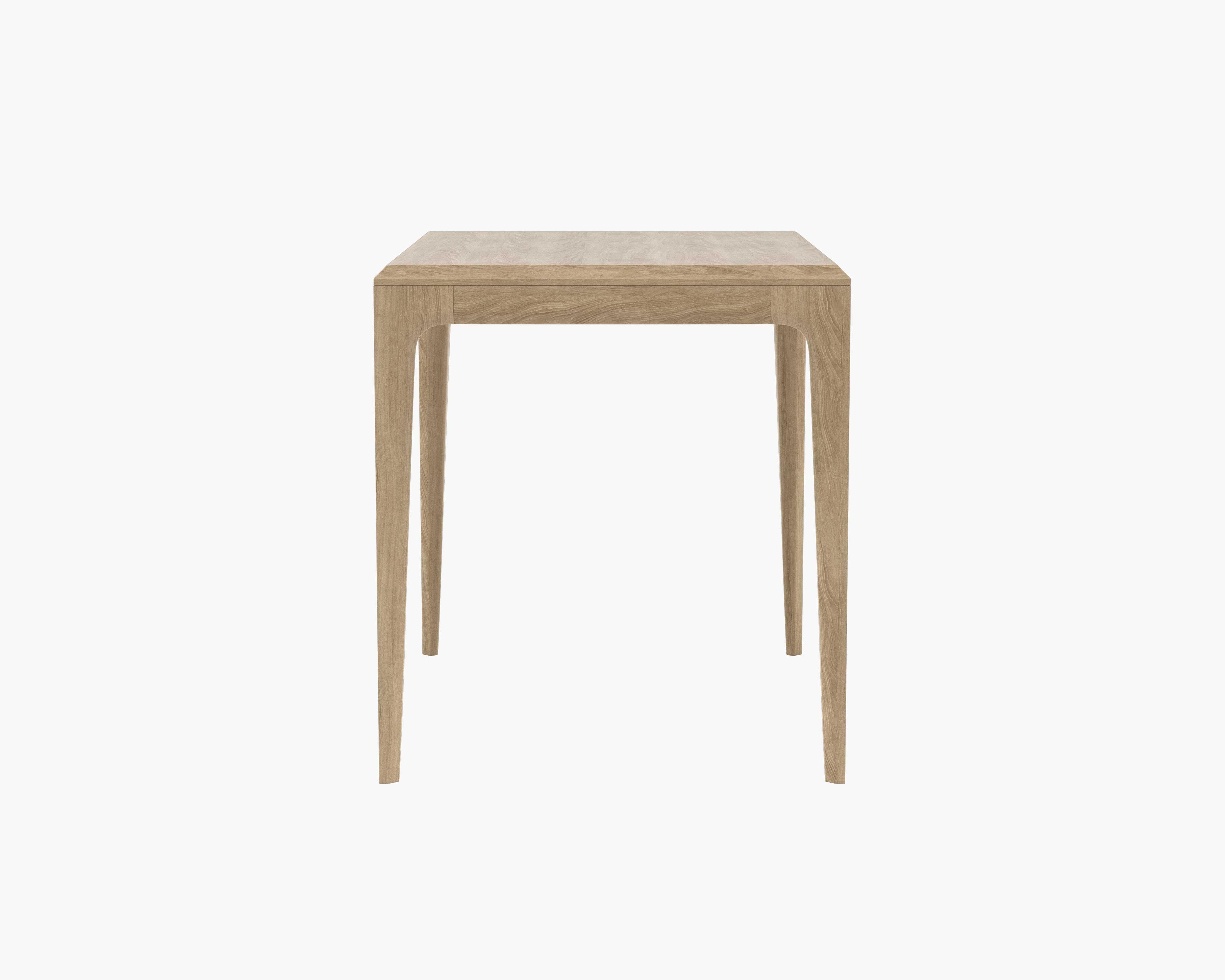Linden White Wash Oak Side table - Interior Define