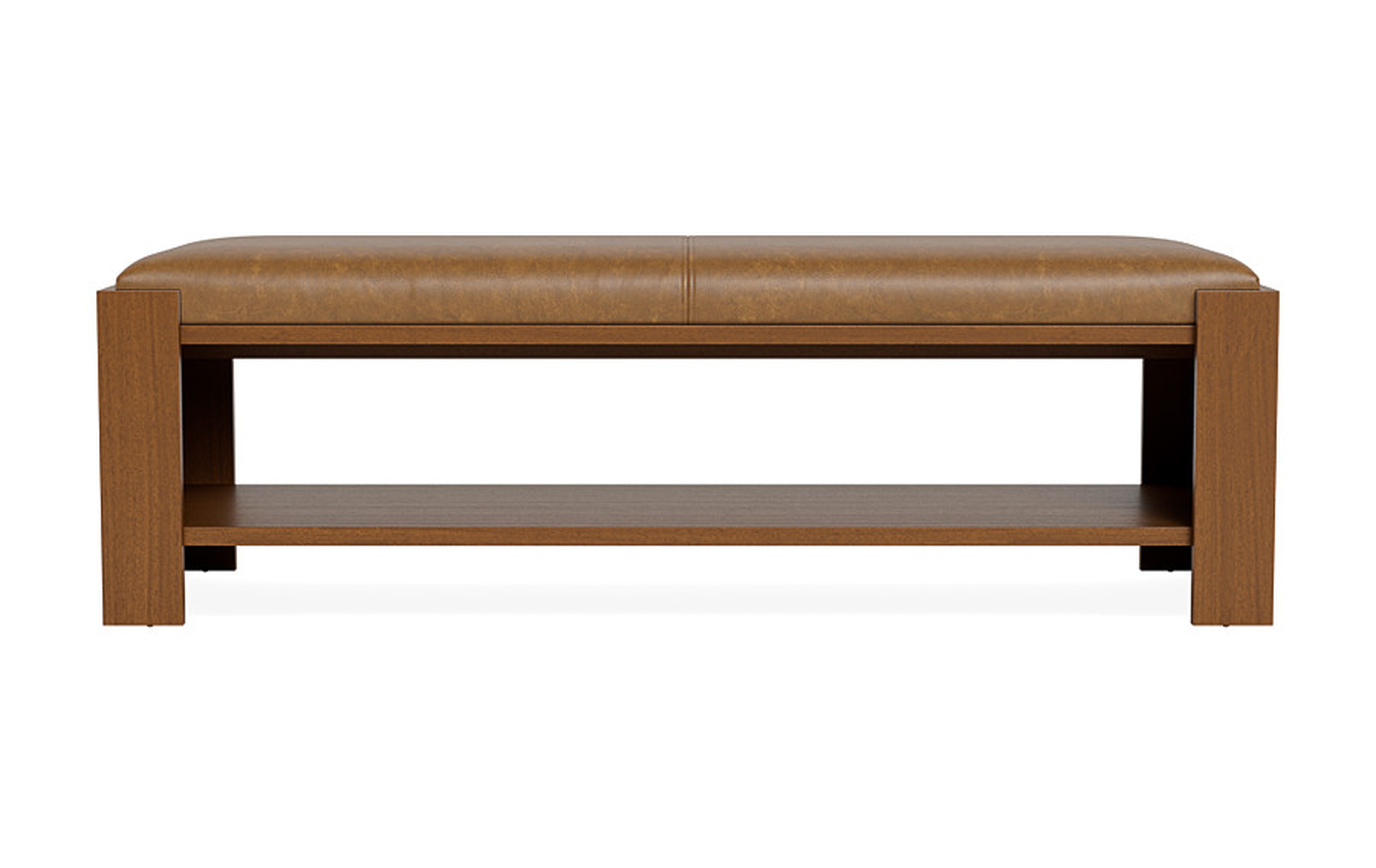 Reeve Leather Bench - Interior Define