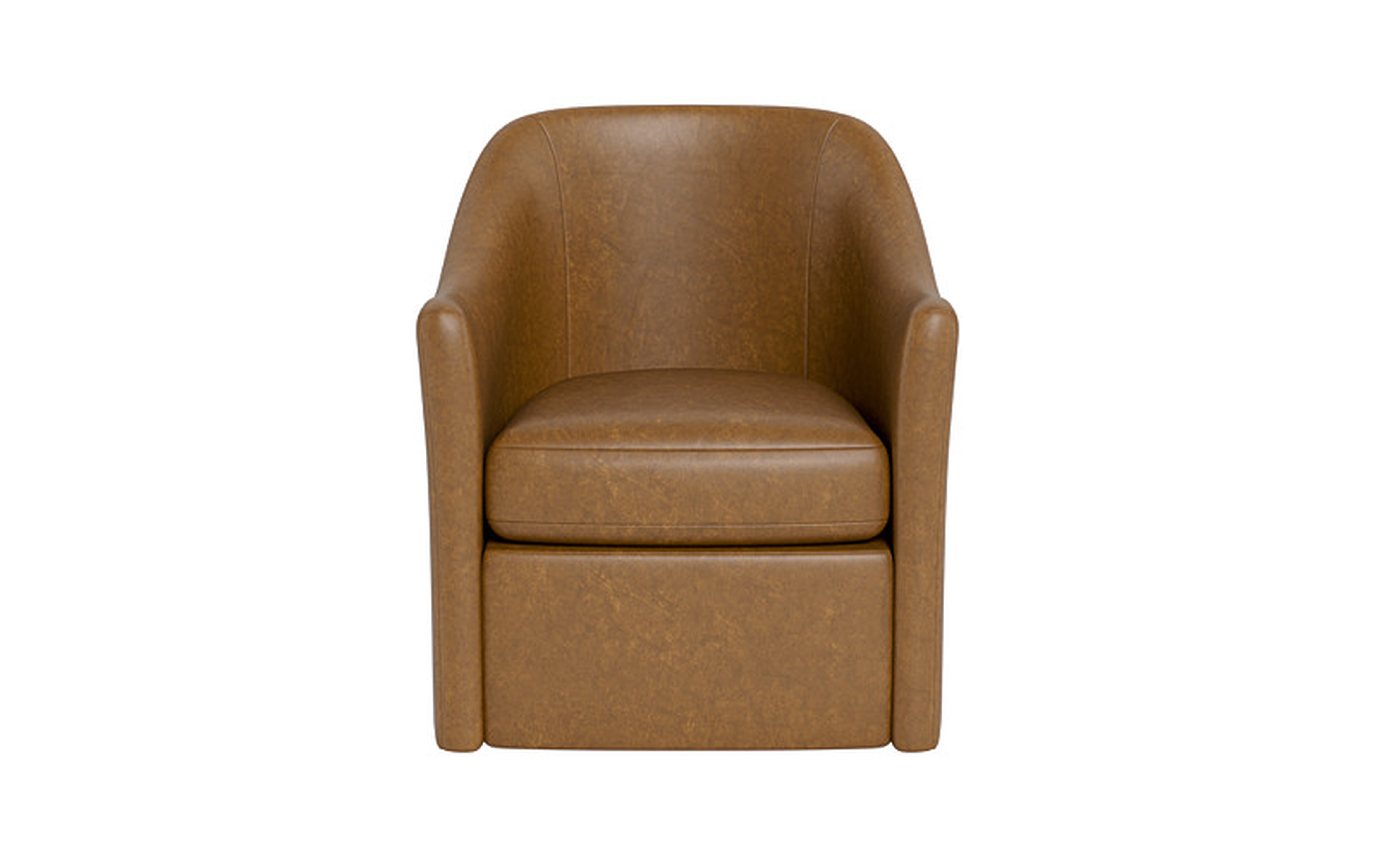 Savona Leather Swivel Chair - Interior Define